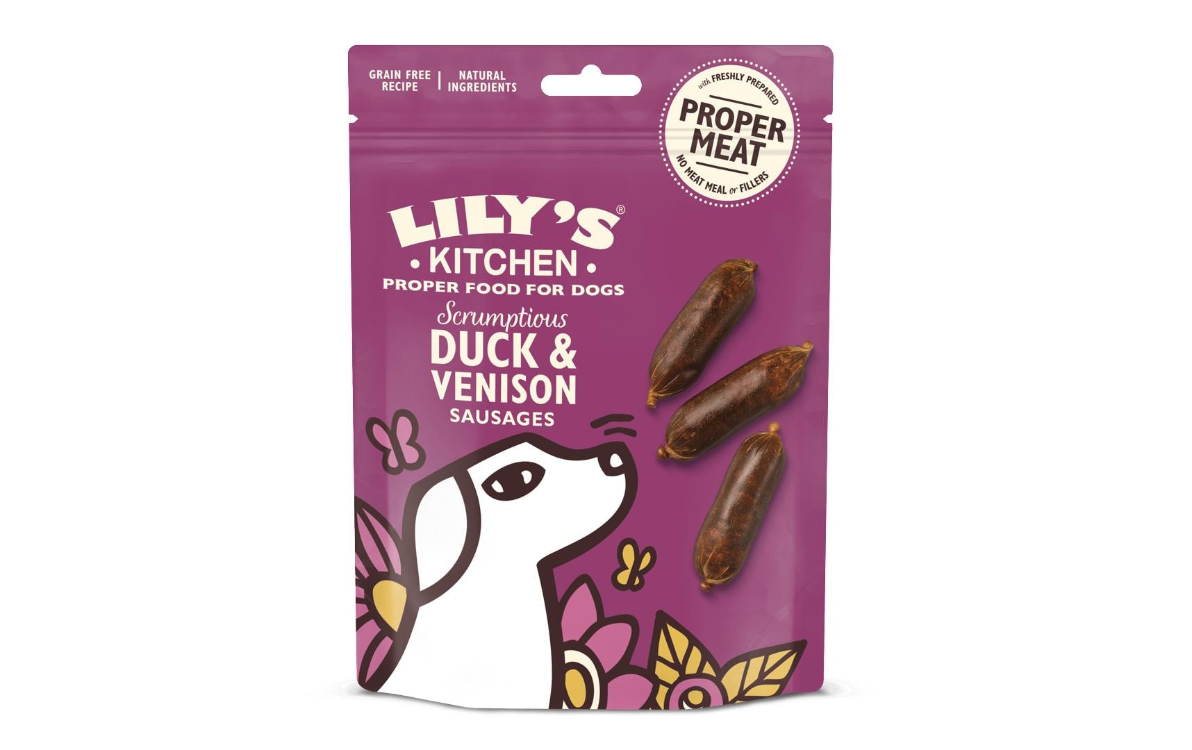 Lilys Kitchen Canine Duck&Vension Saus. Kit 8x70g – Bild 3