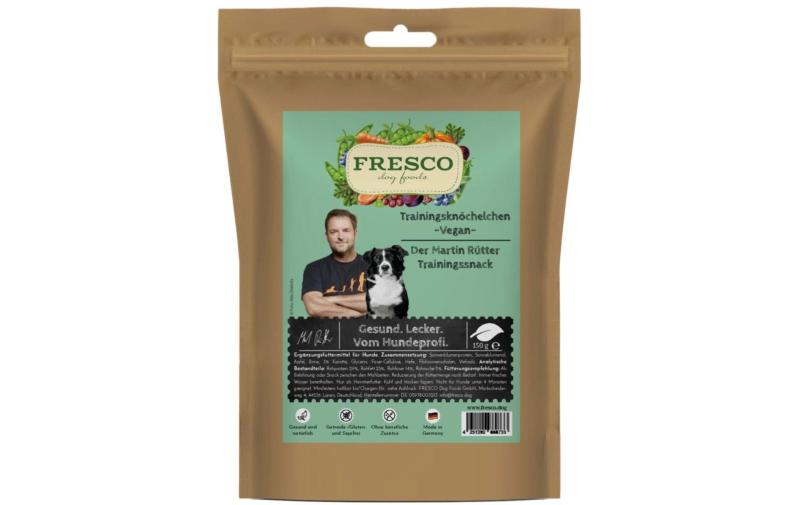 Fresco Martin Rütter Trainingsknöchelchen Vegan 150g