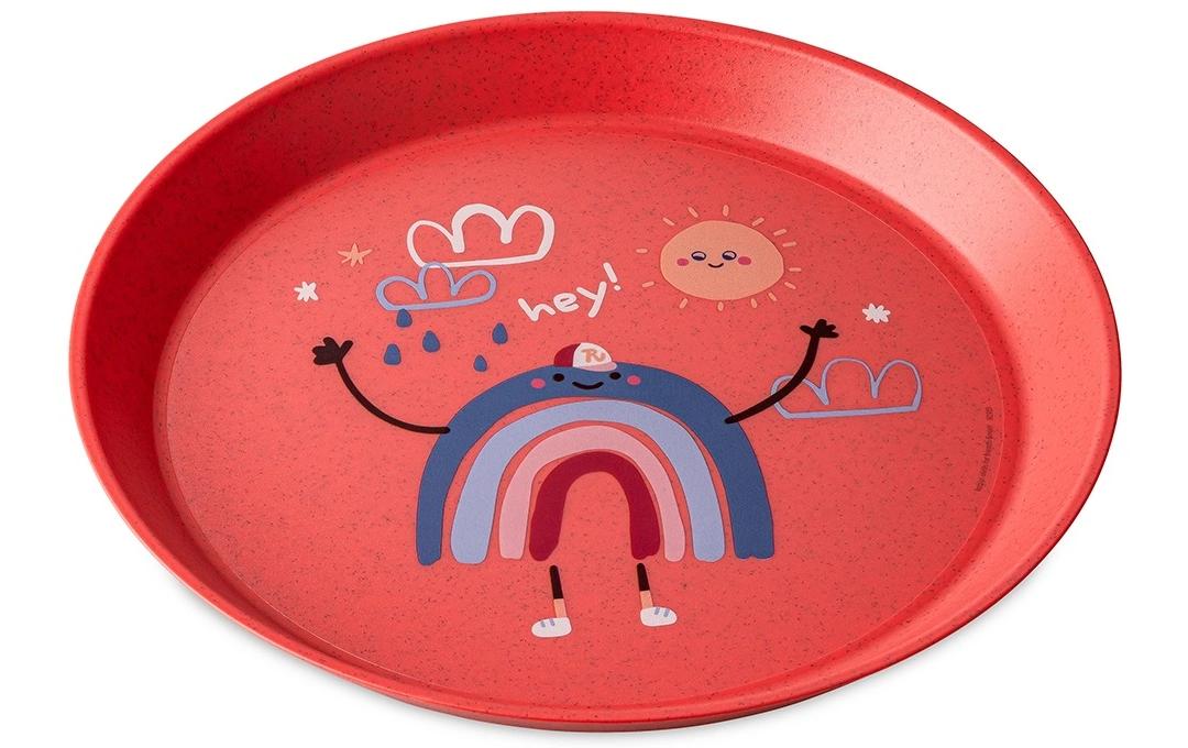 Koziol Kleiner Teller CONNECT DREAMS 400ml coral red