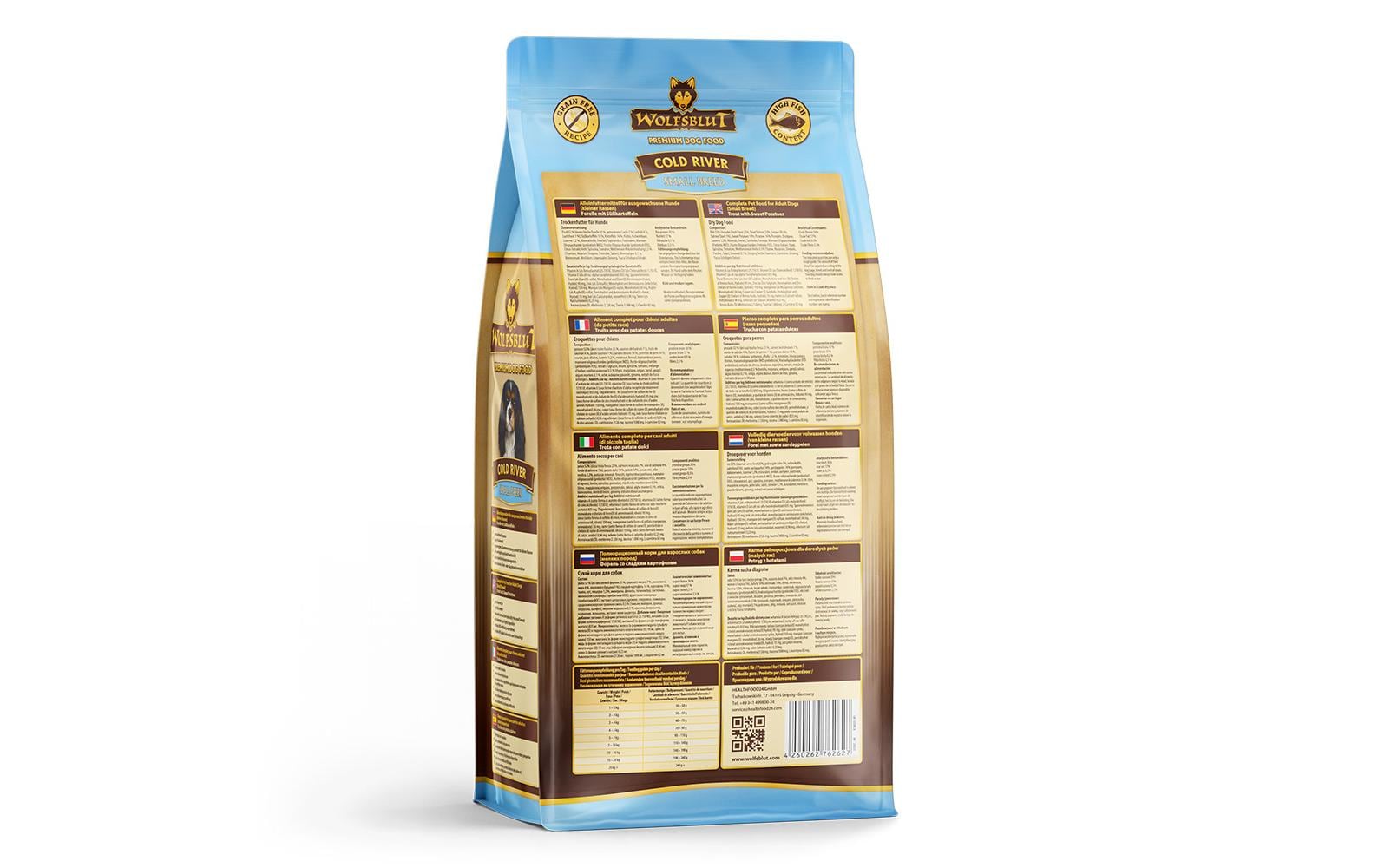 Wolfsblut Adult Small Breed Cold River 2kg – Bild 4