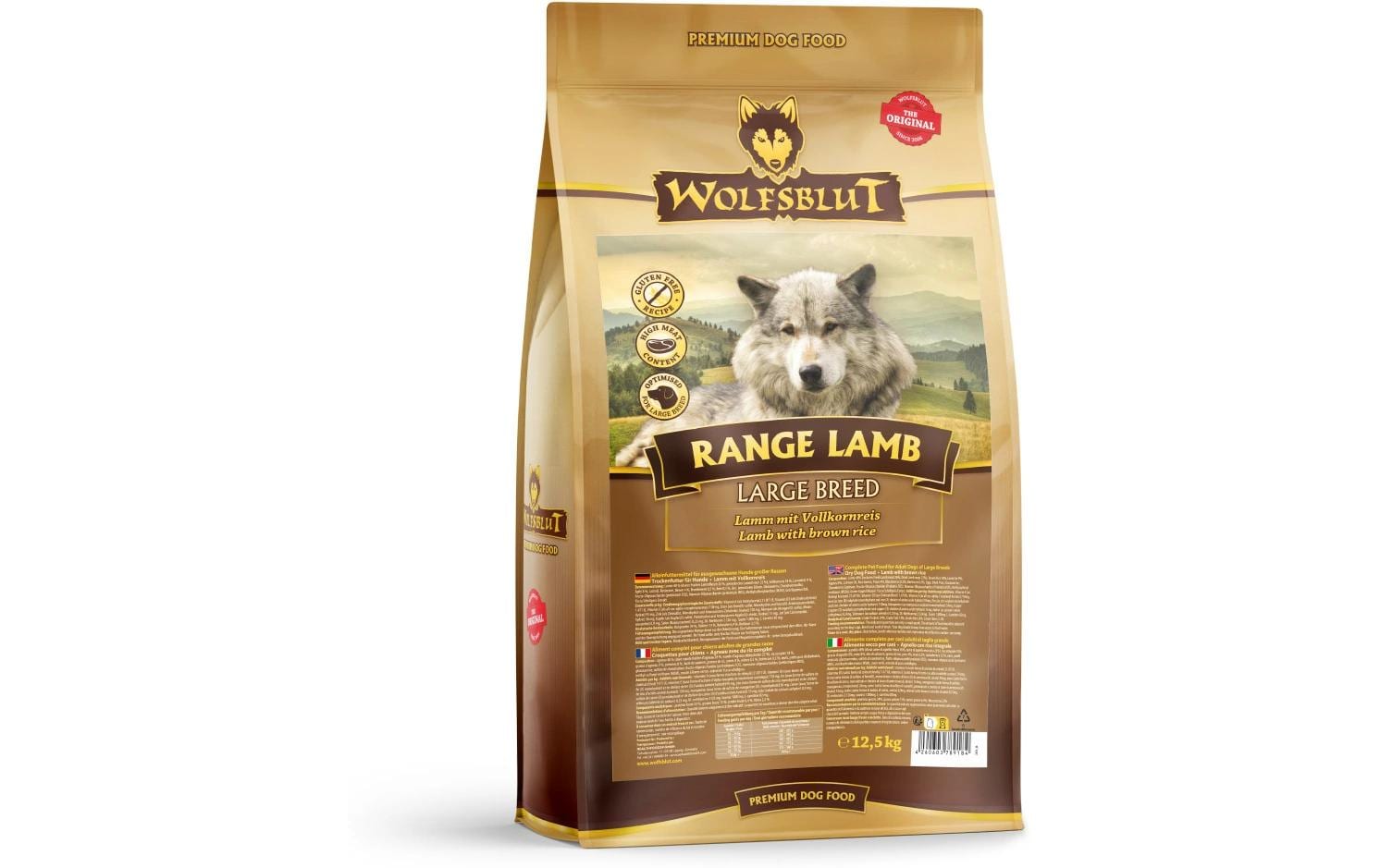 Wolfsblut Adult Large Breed Range Lamb 12.5kg