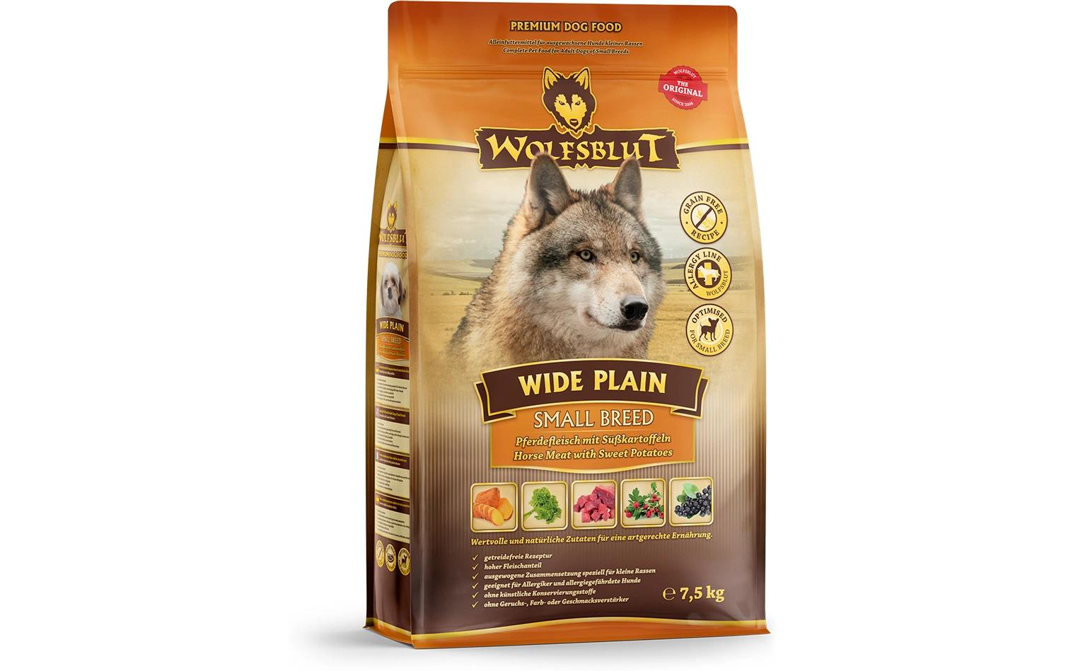 Wolfsblut Adult Small Breed Wide Plain 7.5kg – Bild 2