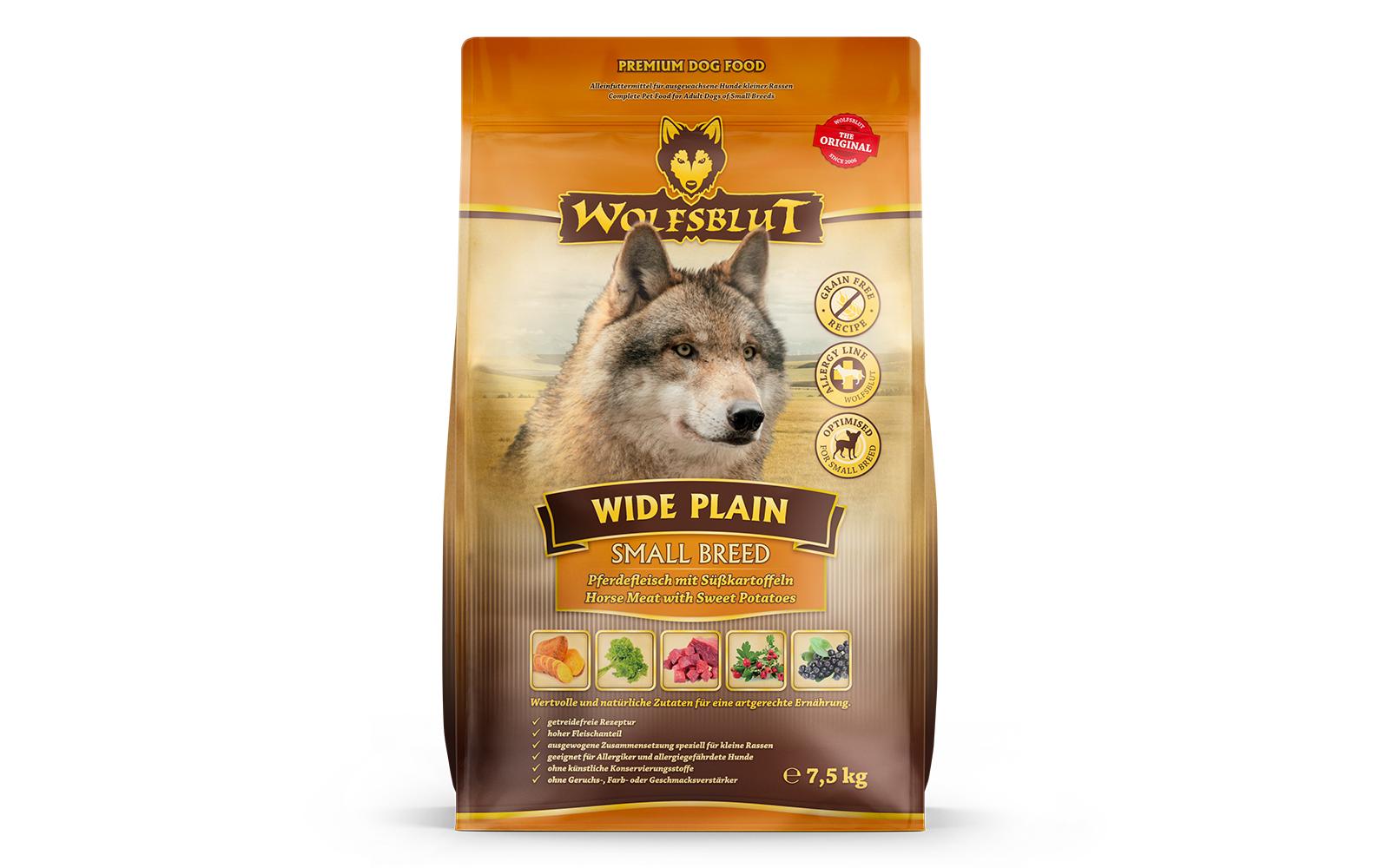 Wolfsblut Adult Small Breed Wide Plain 7.5kg – Bild 3