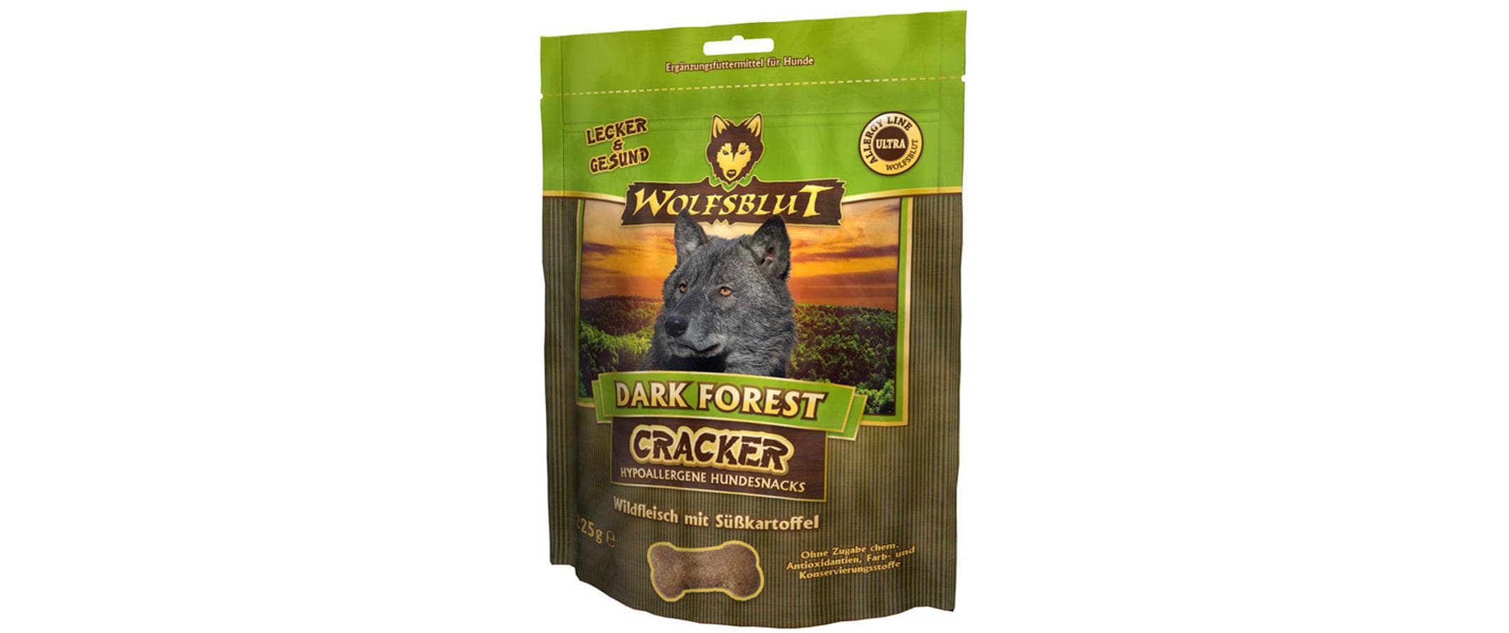 Wolfsblut Dark Forest Cracker 225g – Bild 2