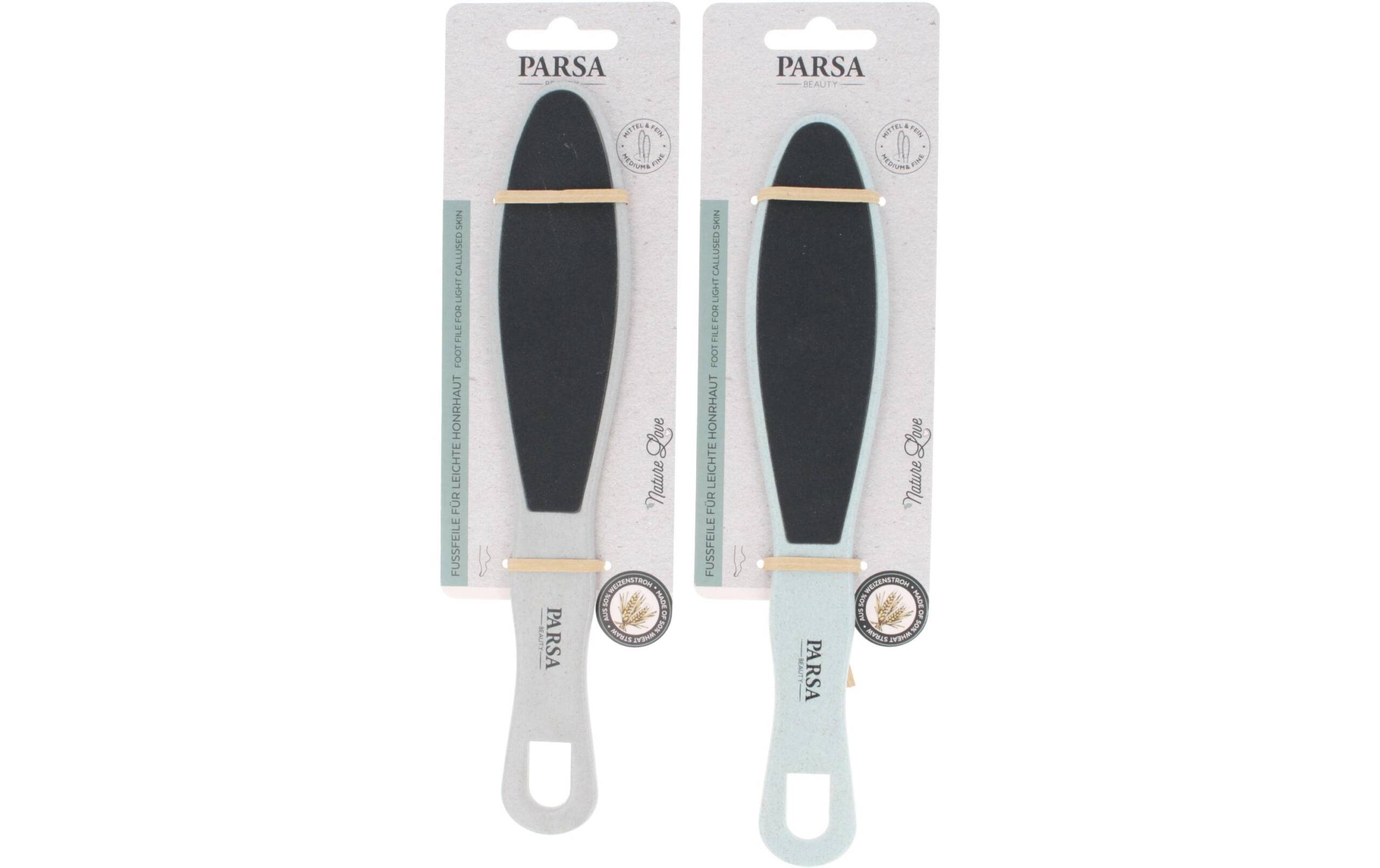 PARSA Nature Love Fussfeile, mehrfarbig Montierbare Lösung Dusche