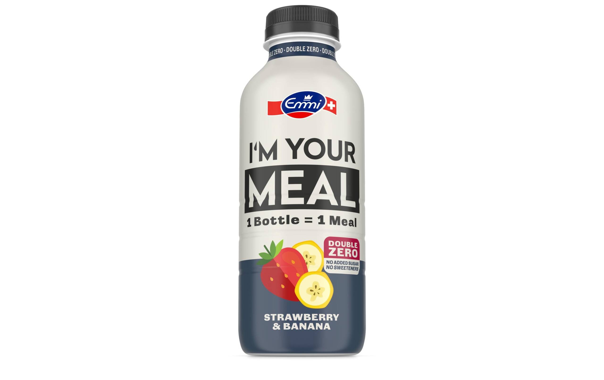 Emmi Trinkmahlzeit Double Zero Erdbeere Banane 500ml