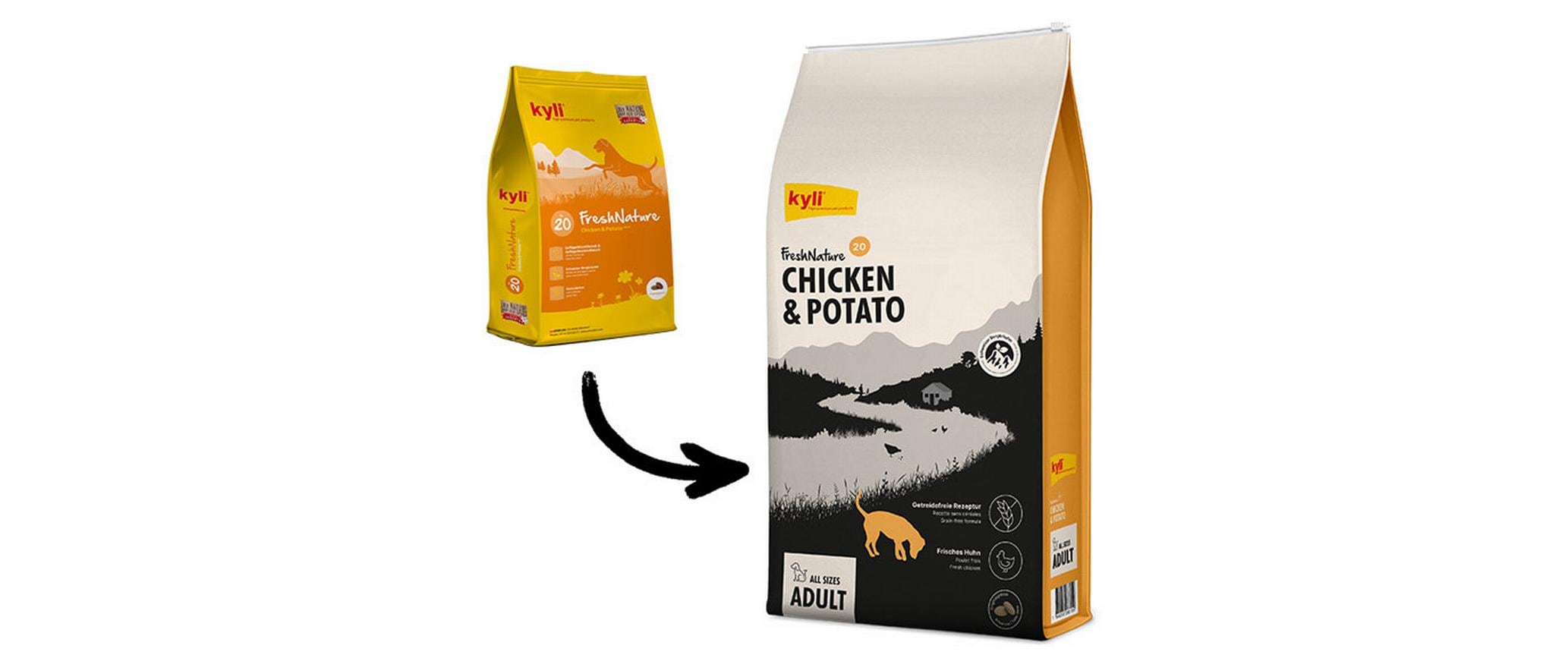 kyli FreshNature Nr. 20 Chicken 12 kg – Bild 3