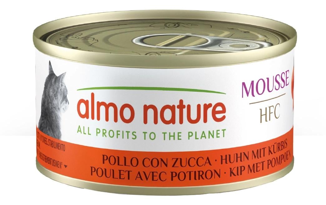 Almo Nature Nassfutter HFC Mousse Huhn/Kürbis, 70g
