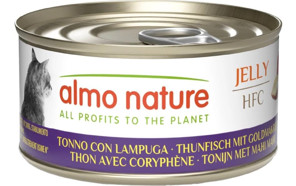 Almo Nature Nassfutter HFC Jelly Thon/Goldmakrele, 70g