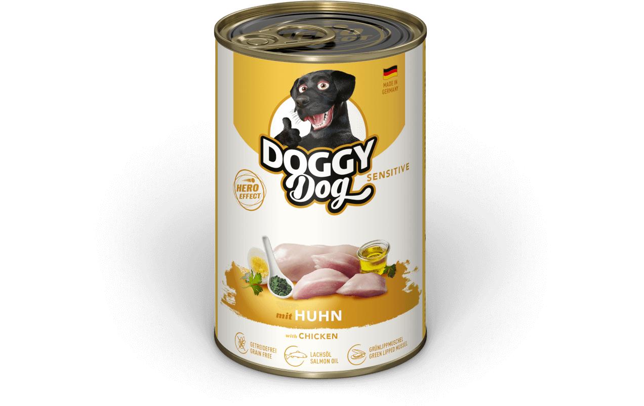 DoggyDog Dose Huhn Sensitive 400 g – Bild 2