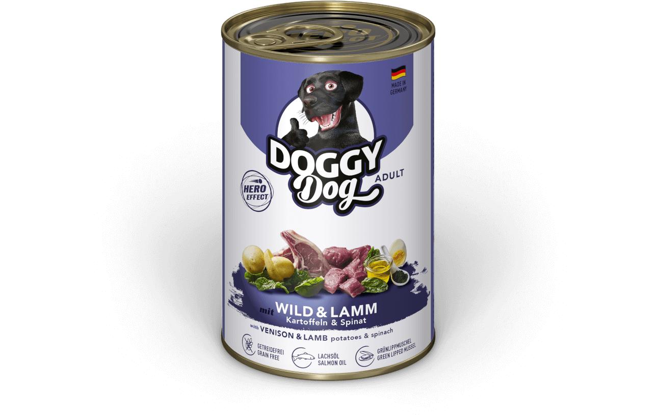 DoggyDog Dose Wild, Lamm Adult 400 g