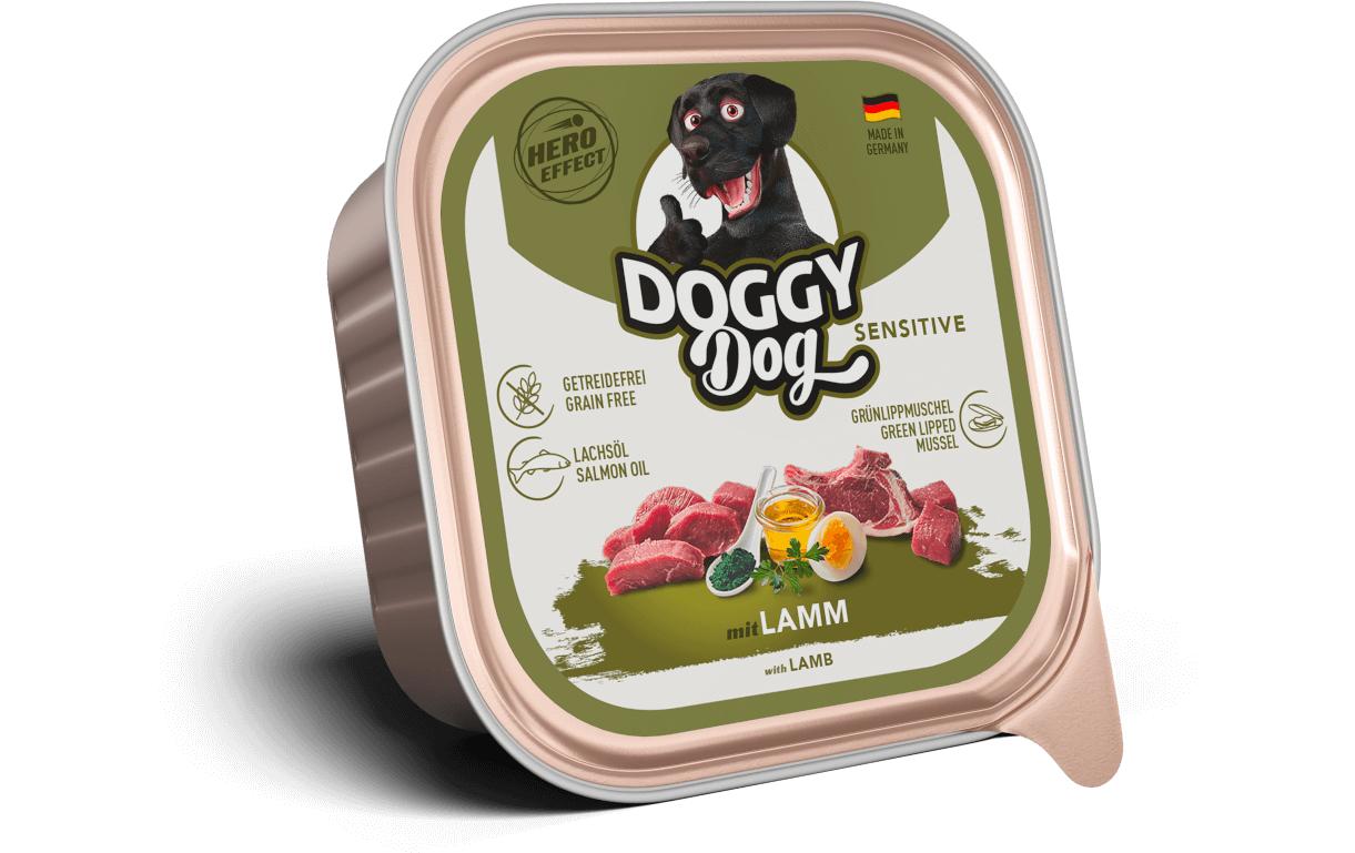 DoggyDog Schale Lamm Sensitive 150 g