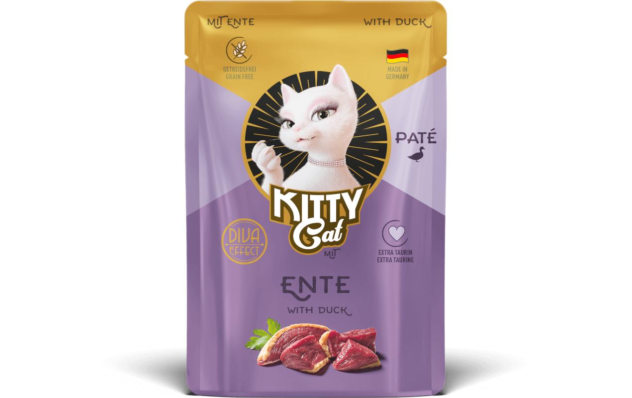 KittyCat Paté Pouch Ente 85 g