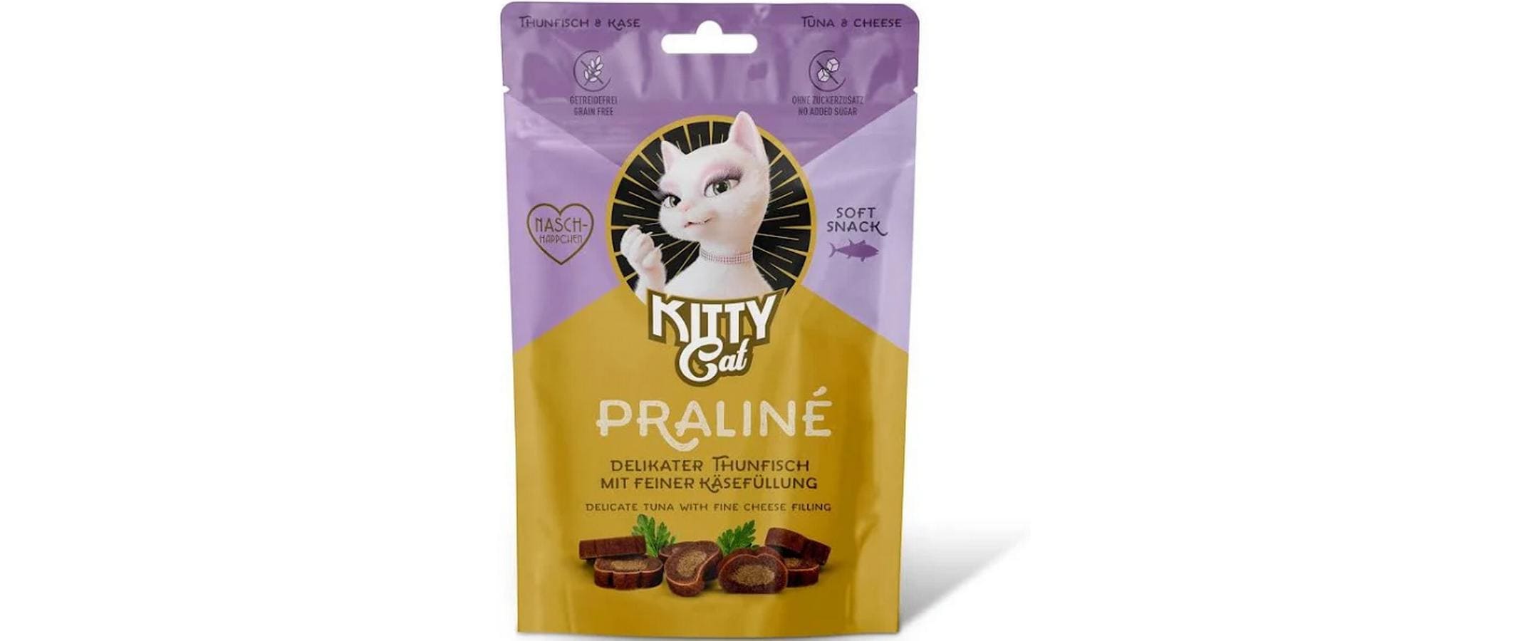 KittyCat Praliné Thunfisch, Käse 50 g
