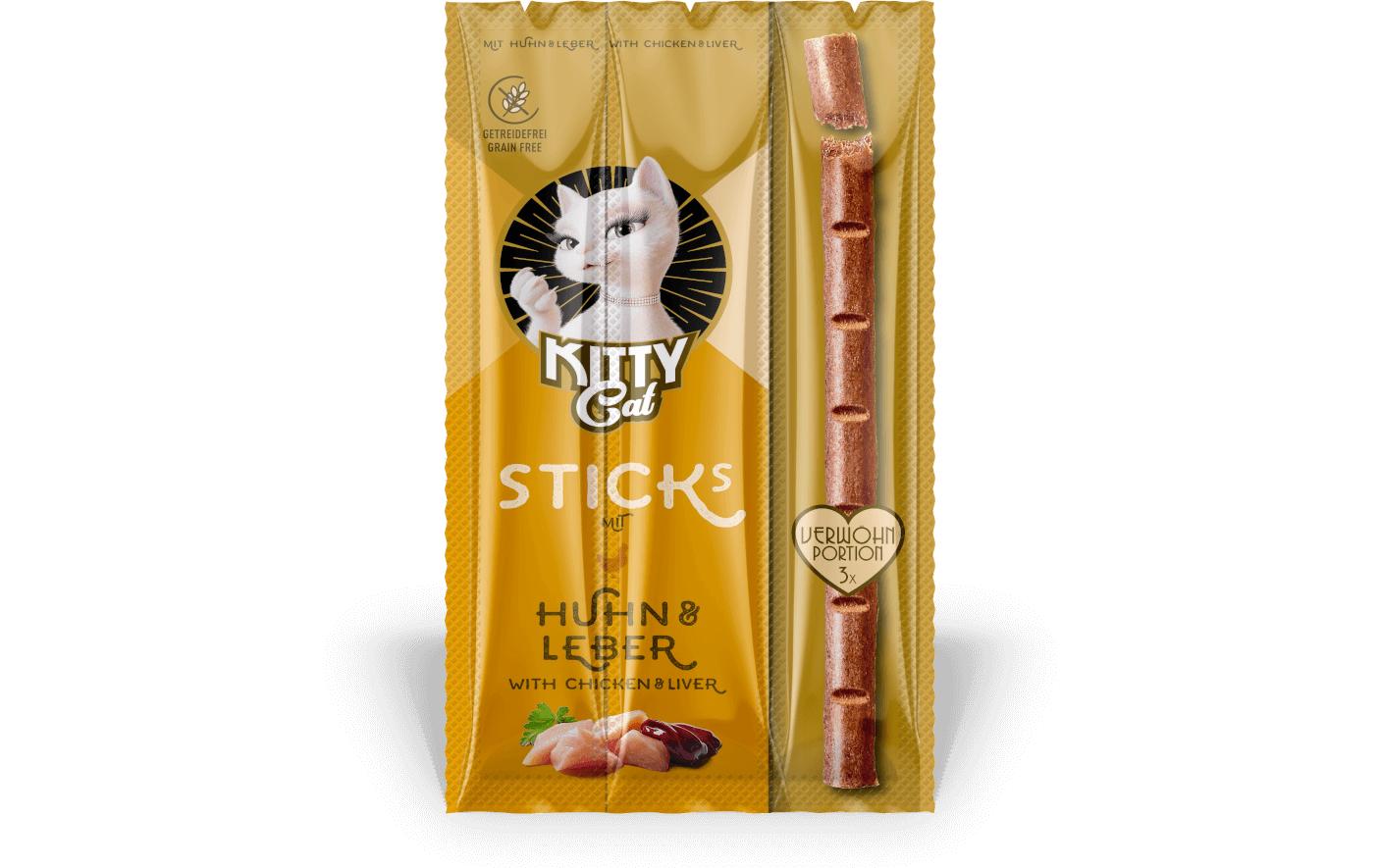 KittyCat Stick Huhn, Leber 15 g
