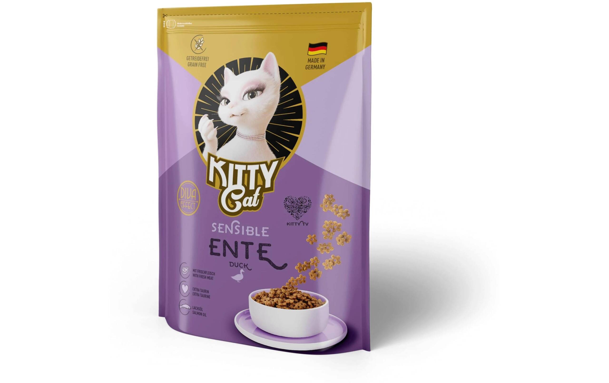 KittyCat Ente Sensible 800 g – Bild 2