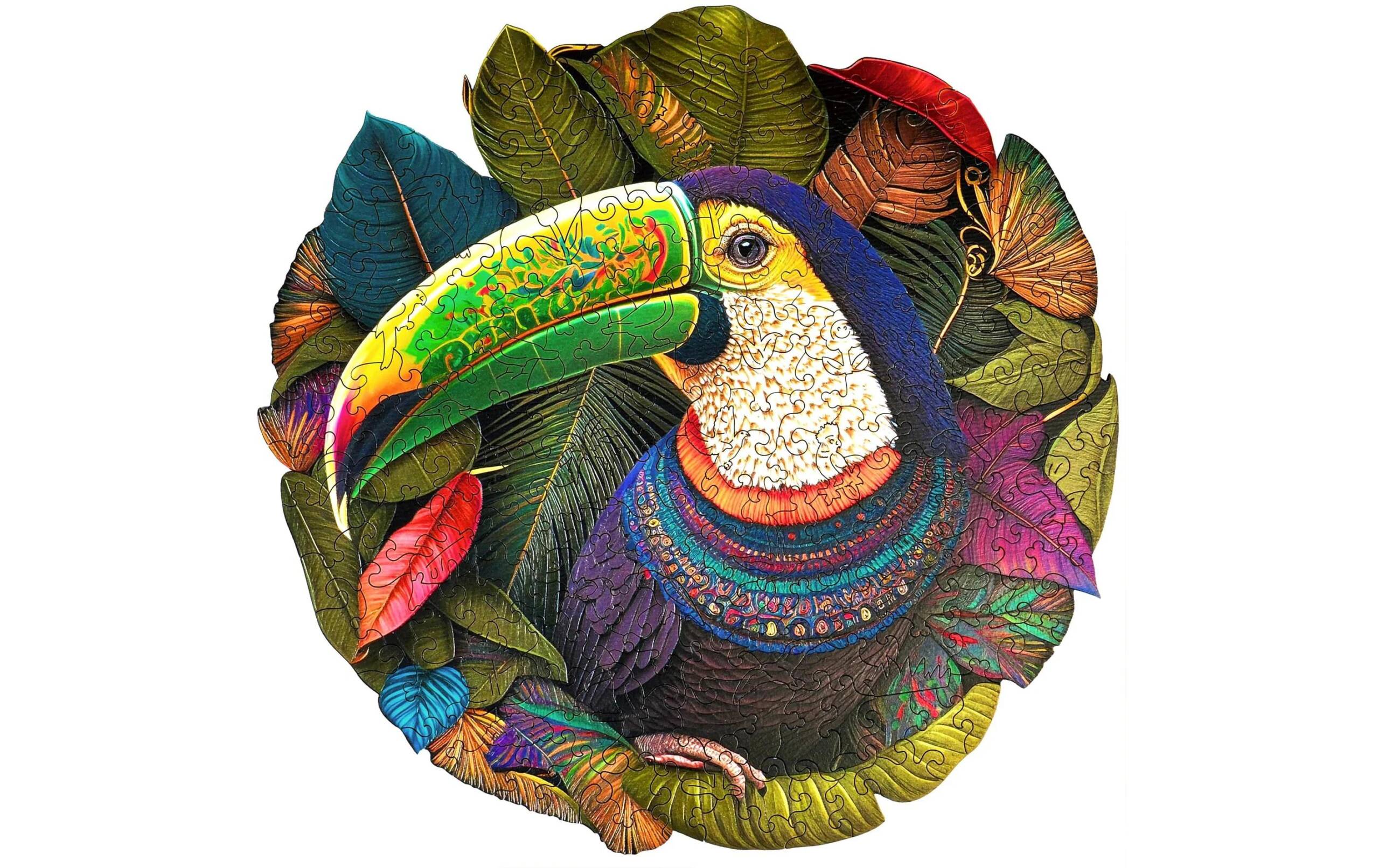 Holzpuzzle Toucan Escape Welt