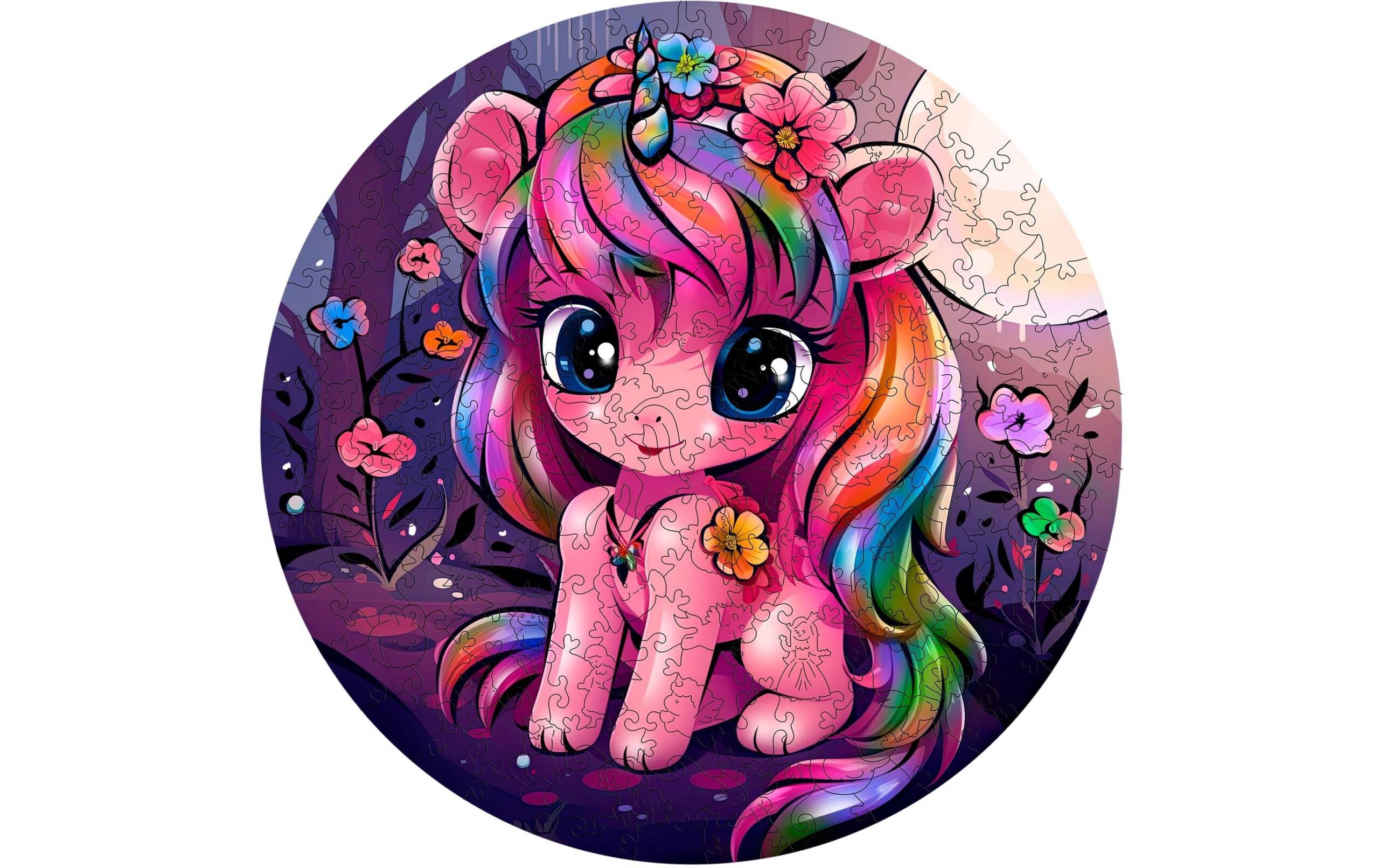 Holzpuzzle Einhorn Escape Welt