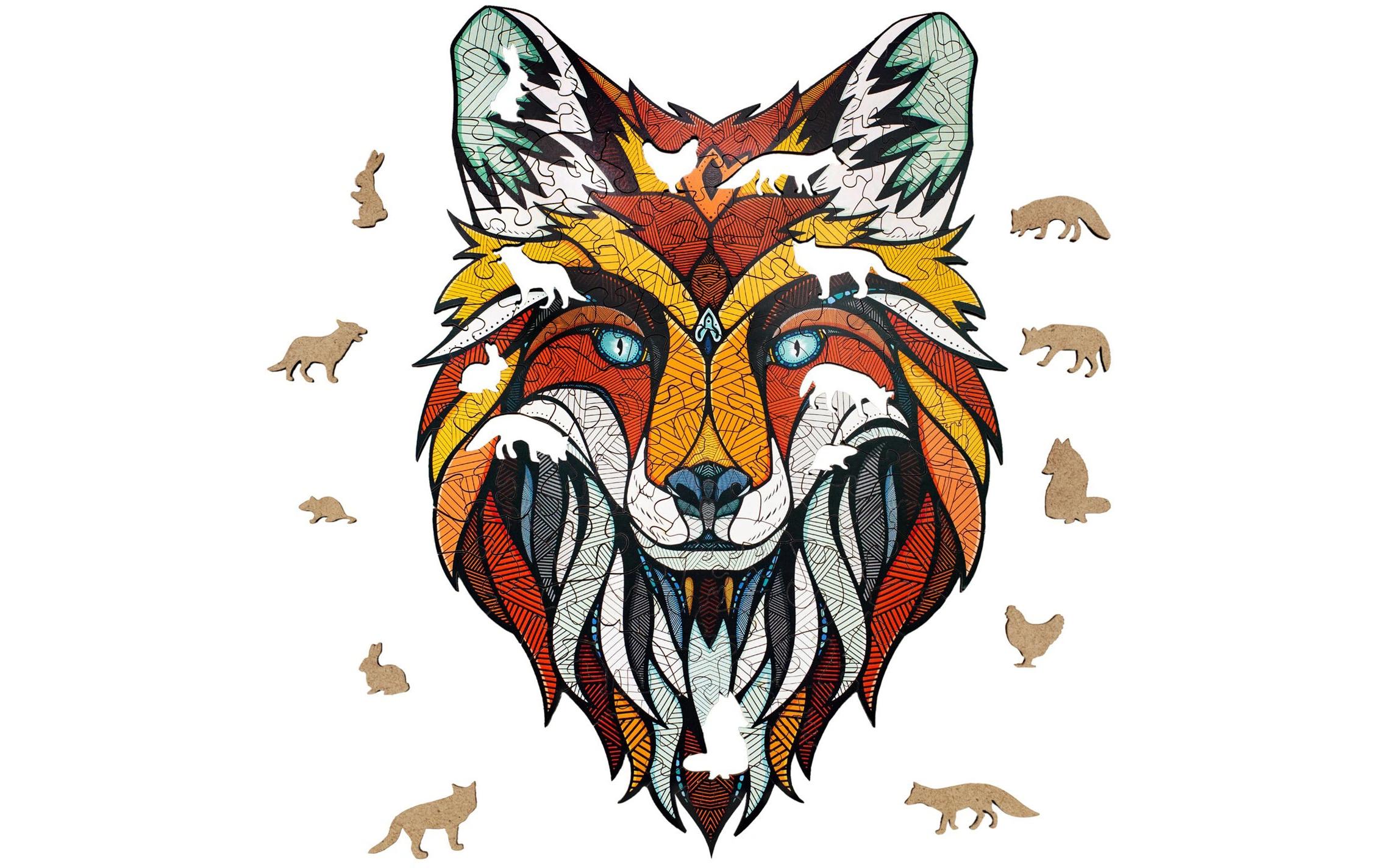 Holzpuzzle Fuchs ECO WOOD ART