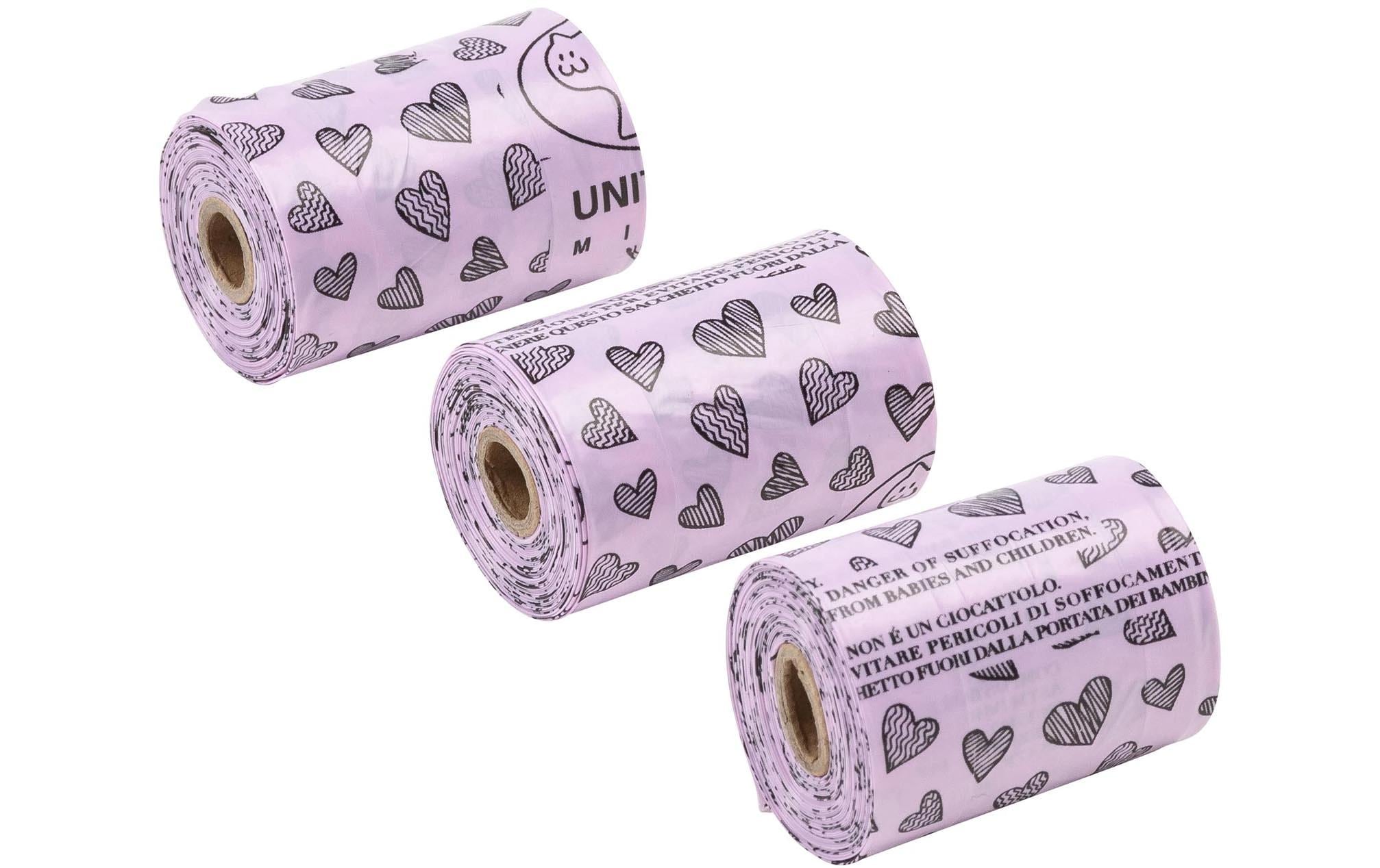 United Pets Nachfüllbeutel BonTon Nano Ref. pink, 3x 10Stk., biologisch abbaubar