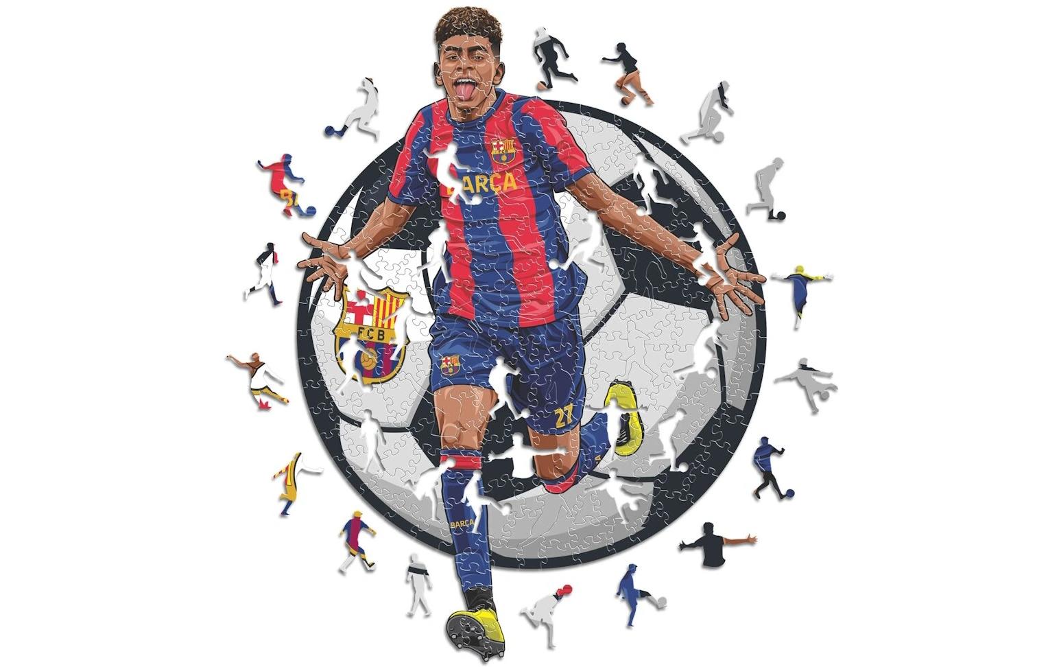 FC Barcelona - Lamine Yamal Holz Puzzle Grösse M (270 Teile)