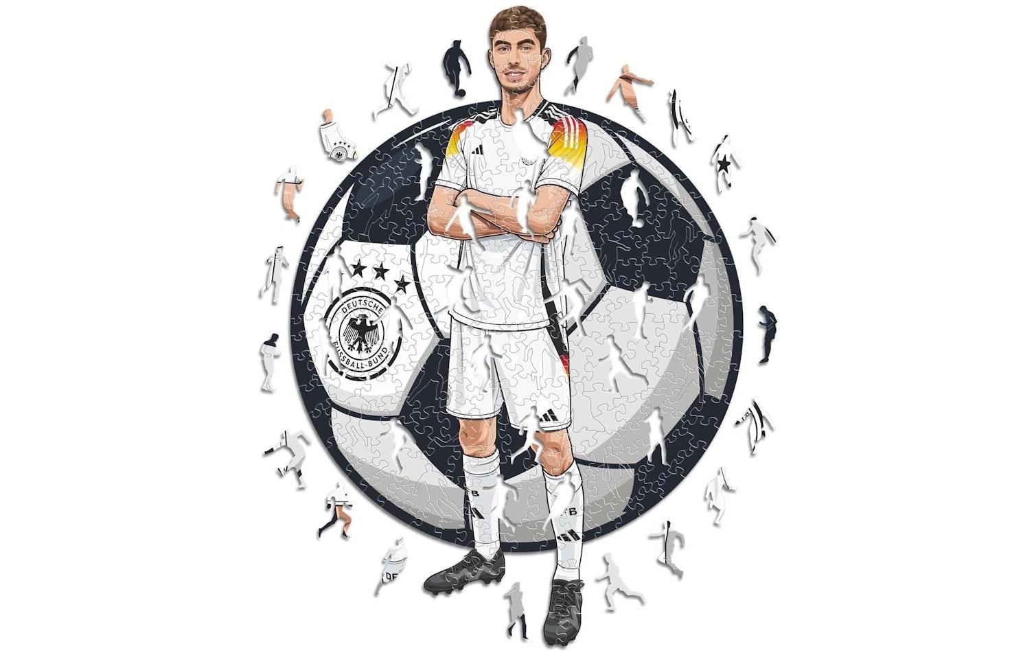 Kai Havertz (Deutsche Nationalmanschaft) Holz Puzzle Grösse L (270 Teile)