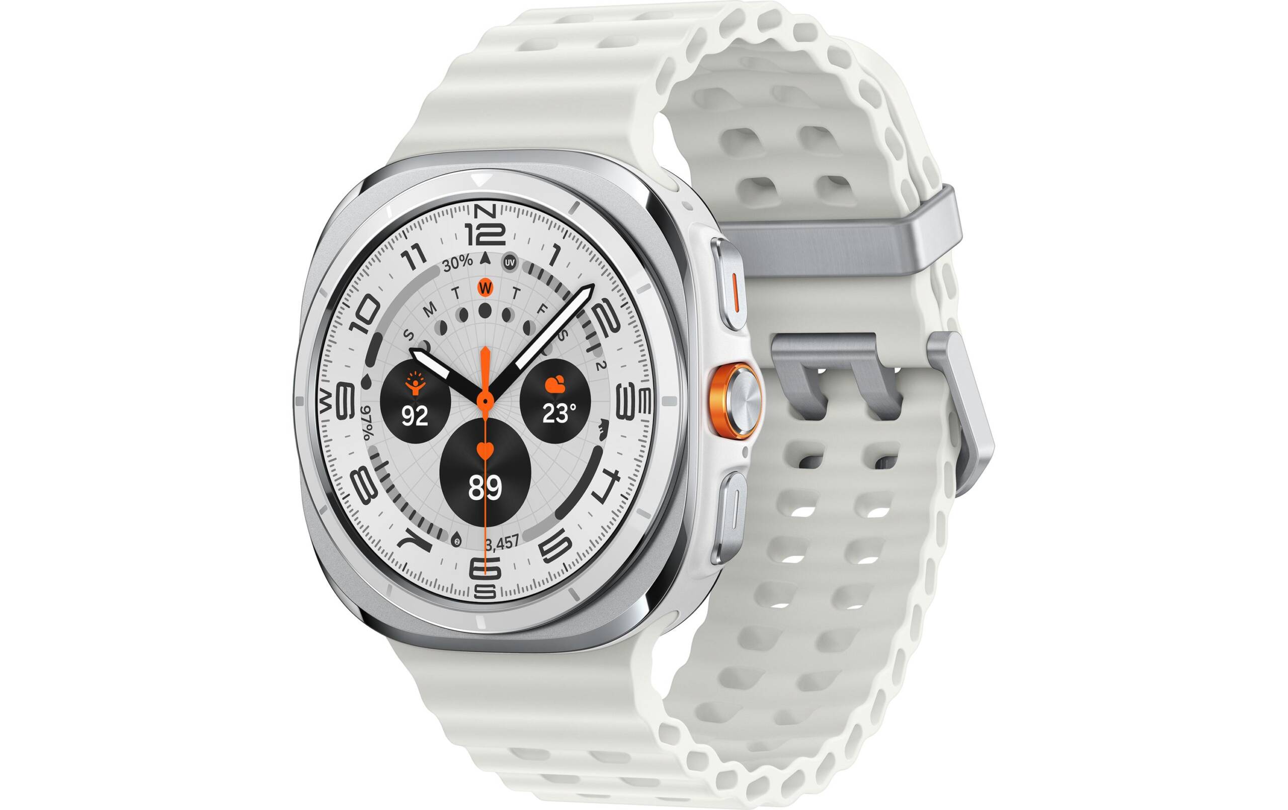 Samsung Galaxy Watch Ultra (2025) Titanium White – Bild 2