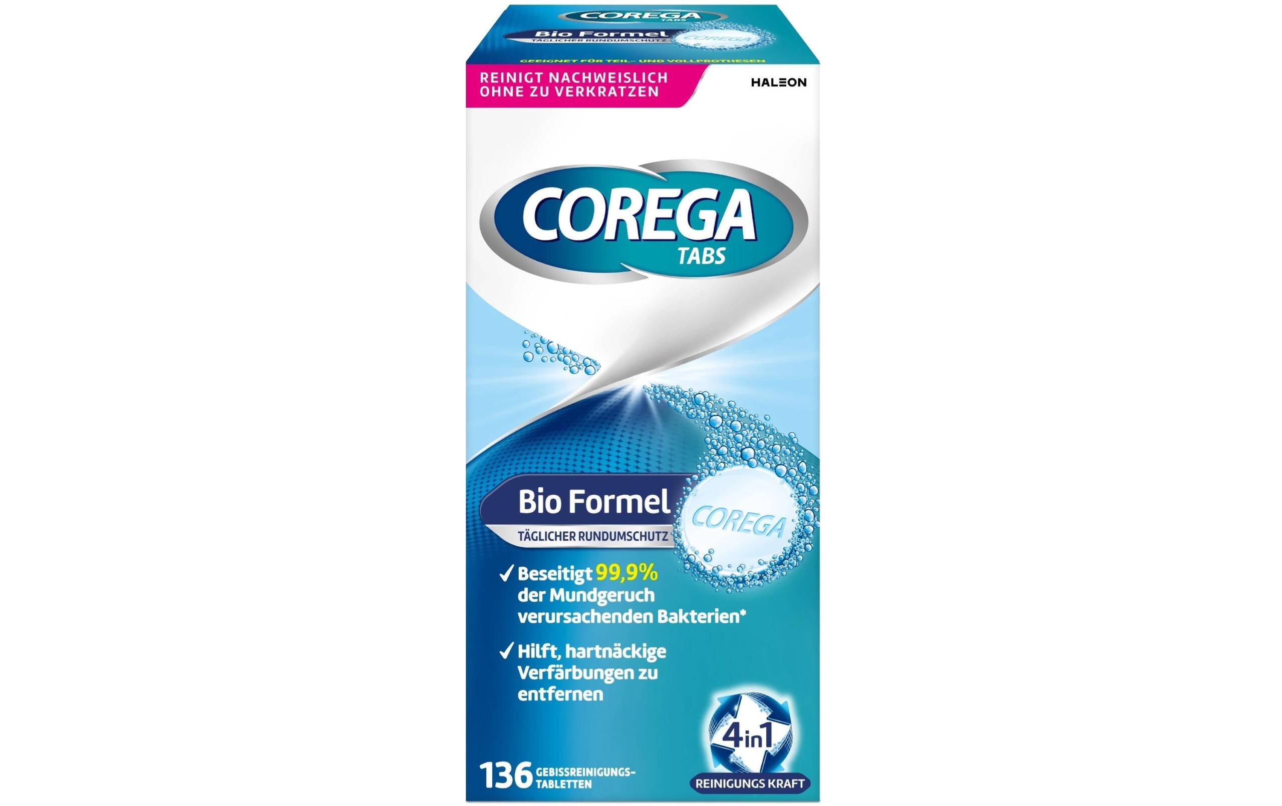 Corega Reinigungtabs Bio Formel 136 Stk.
