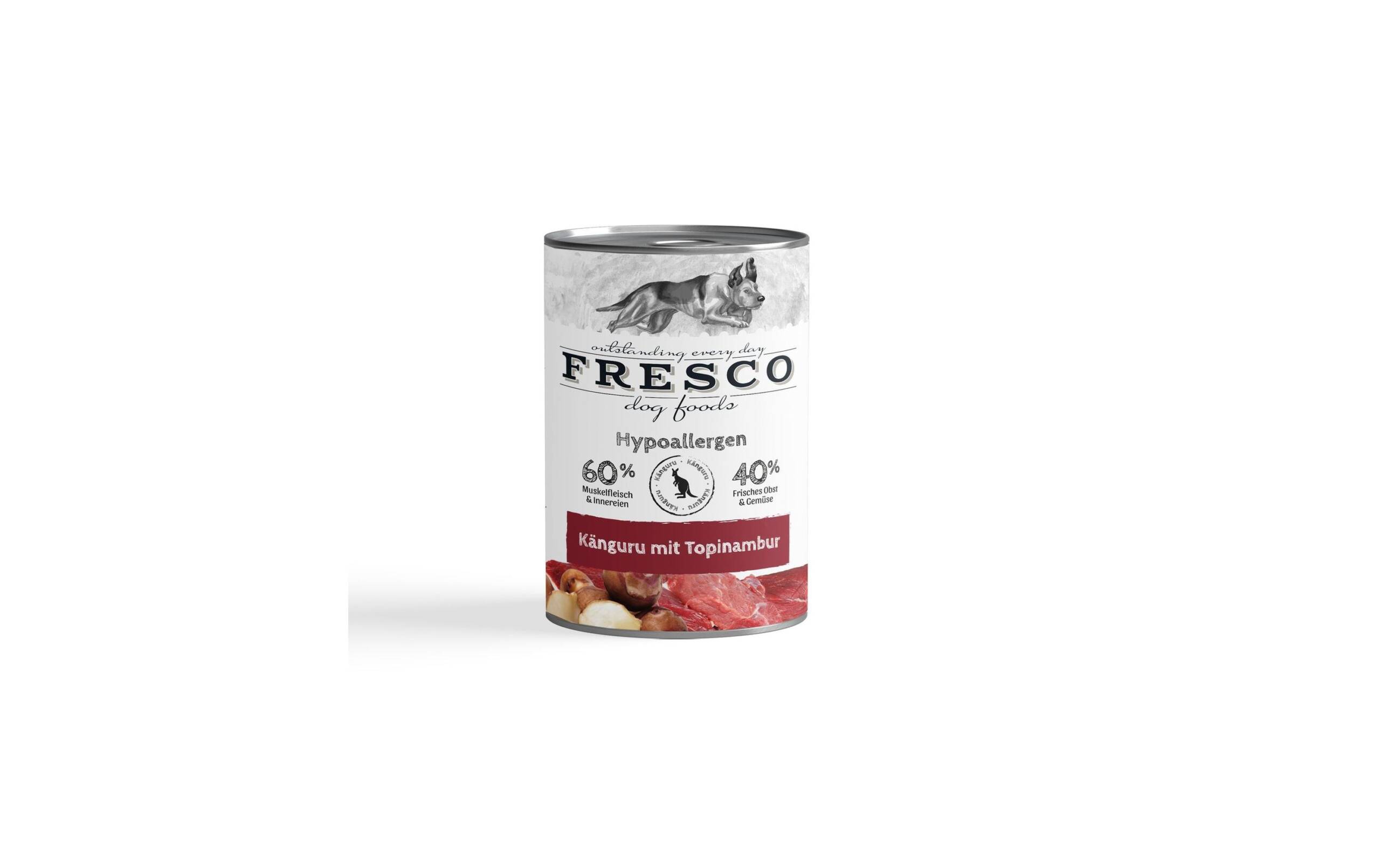 Fresco Nassfutter Hypoallergen Känguru 400g