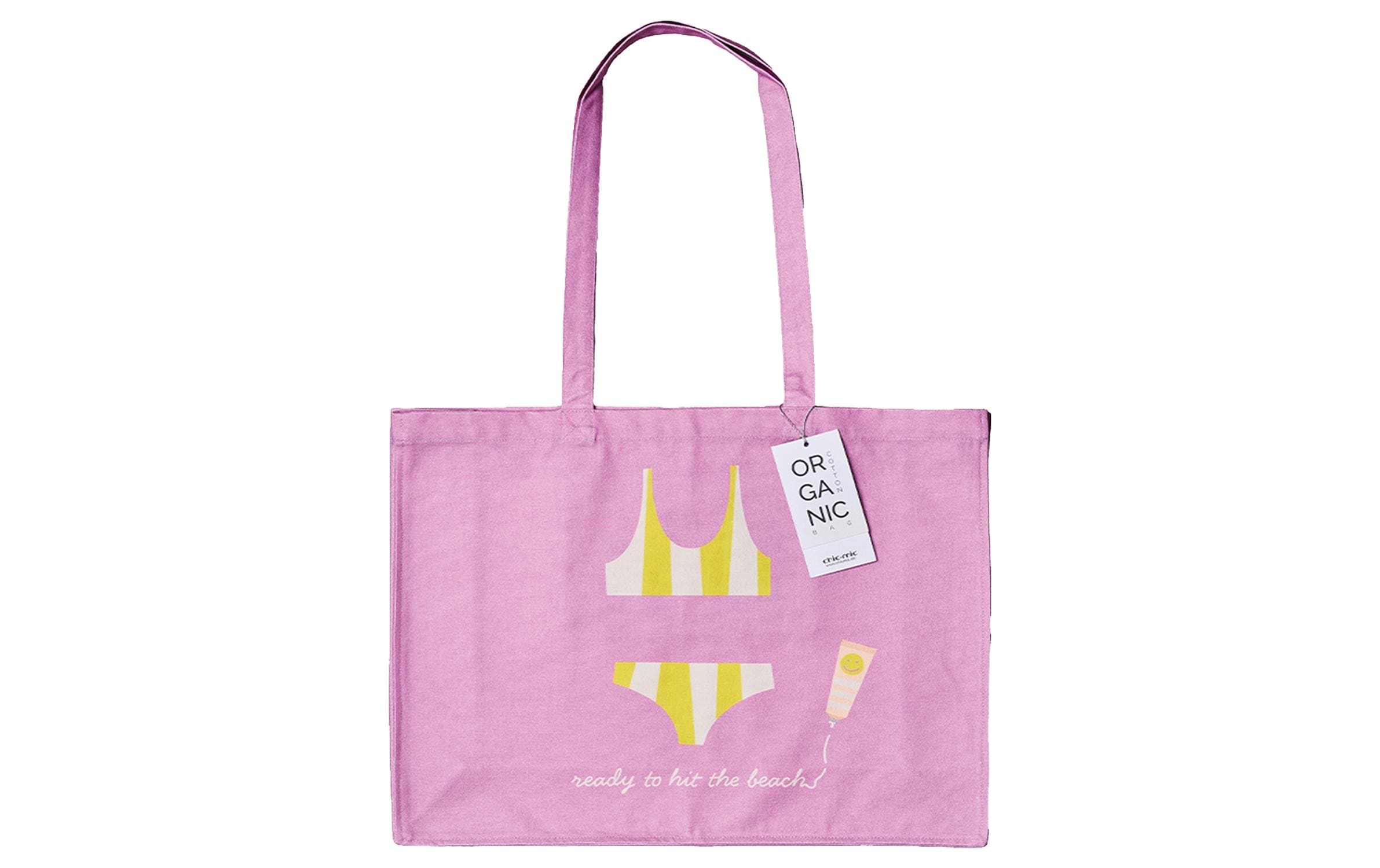 ChicMic Cotton Tasche - Beach Day 48x14x42cm, 100% Bio Baumwolle