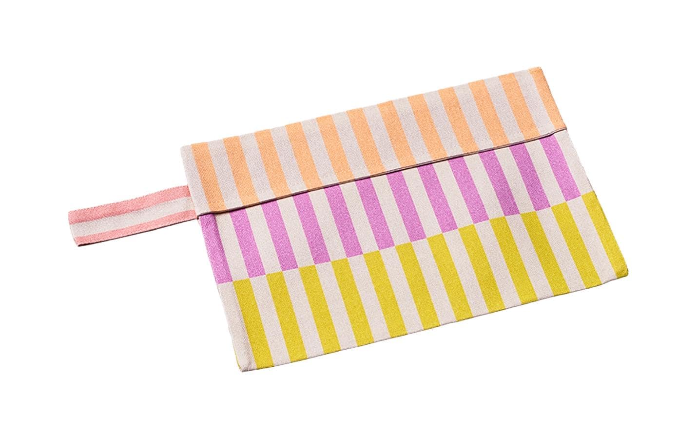 ChicMic Summer Beutel - beach stripes 25x18cm, 100% Bio Baumwolle
