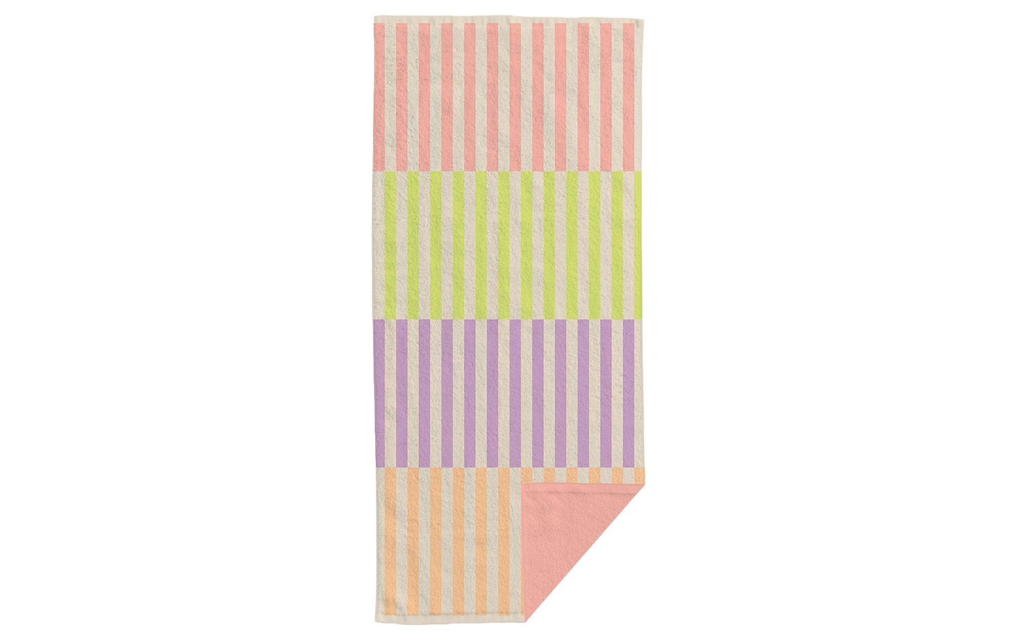 ChicMic Strandtuch - Beach Stripes 90x180cm, 100% Bio Baumwolle, 2 Seiten