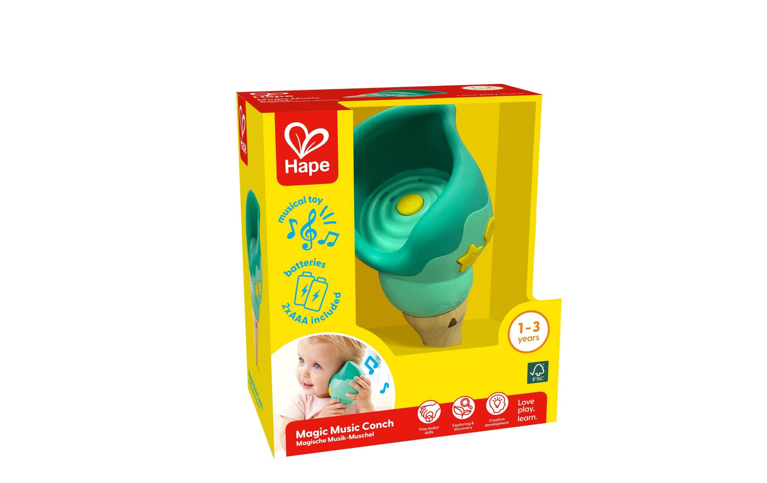 Magische Musik-Muschel FSC