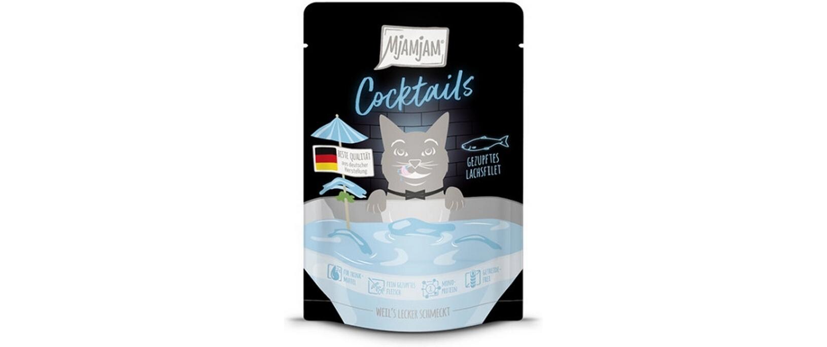 Mjamjam Cat Cocktail Lachsfilet 40g