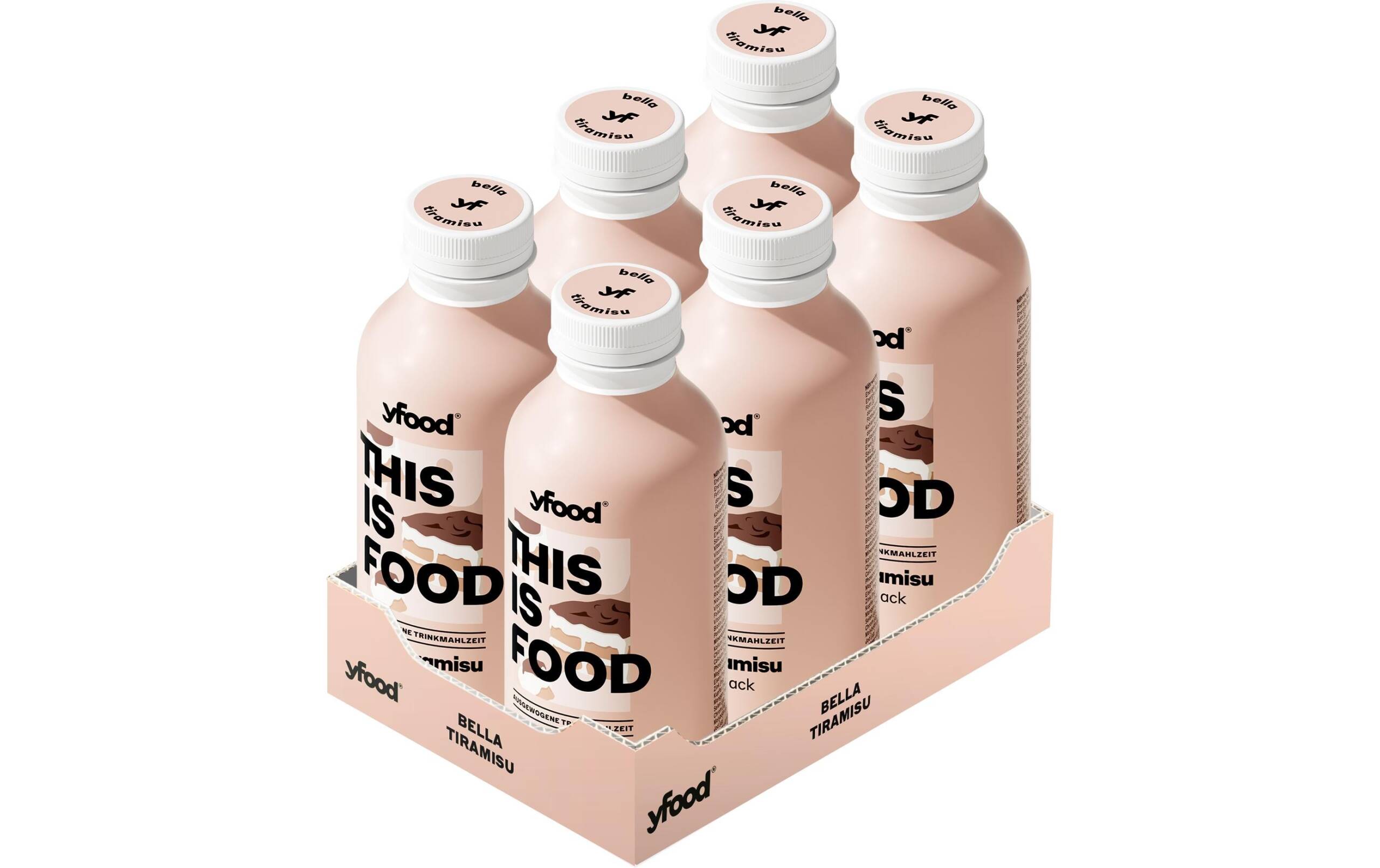YFood Trinkmahlzeit bella tiramisu 6 x 500ml - Limited Edition