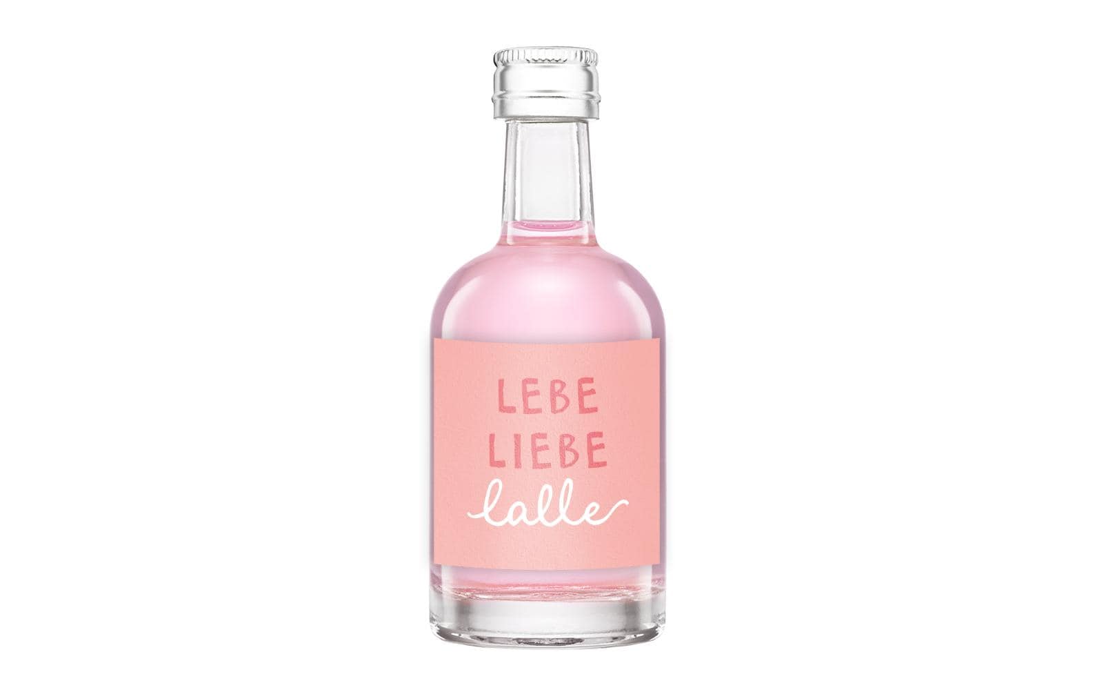 Grafik Werkstatt Gin 50ml Lebe liebe lalle