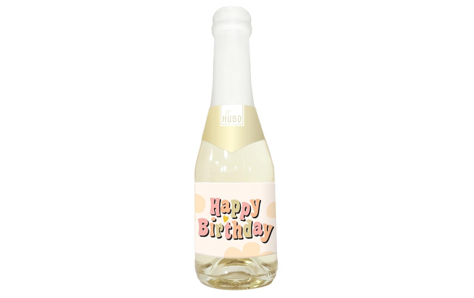 Grafik Werkstatt Hugo-Flasche 0.2l Happy Birthday