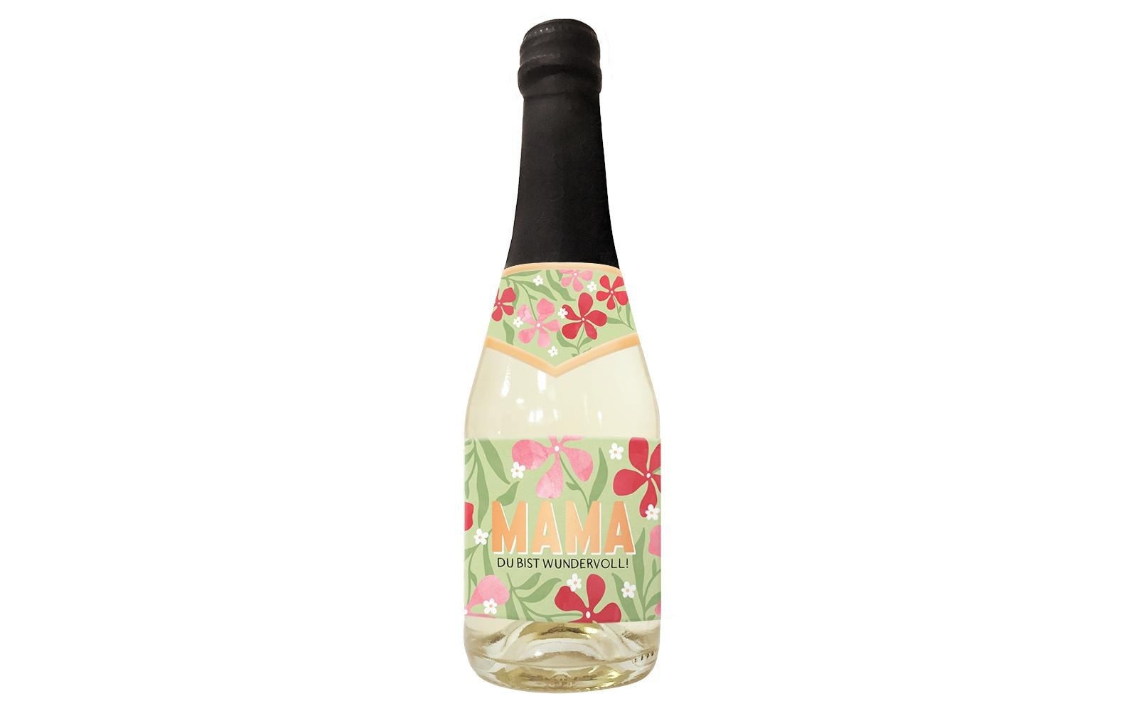 Grafik Werkstatt Secco-Flasche 0,2l Mama