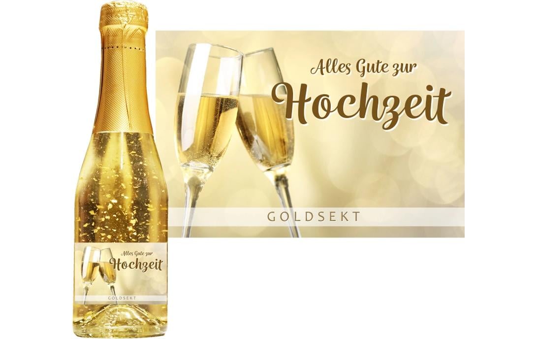 Trendcompany Sekt Hochzeit, 2dl