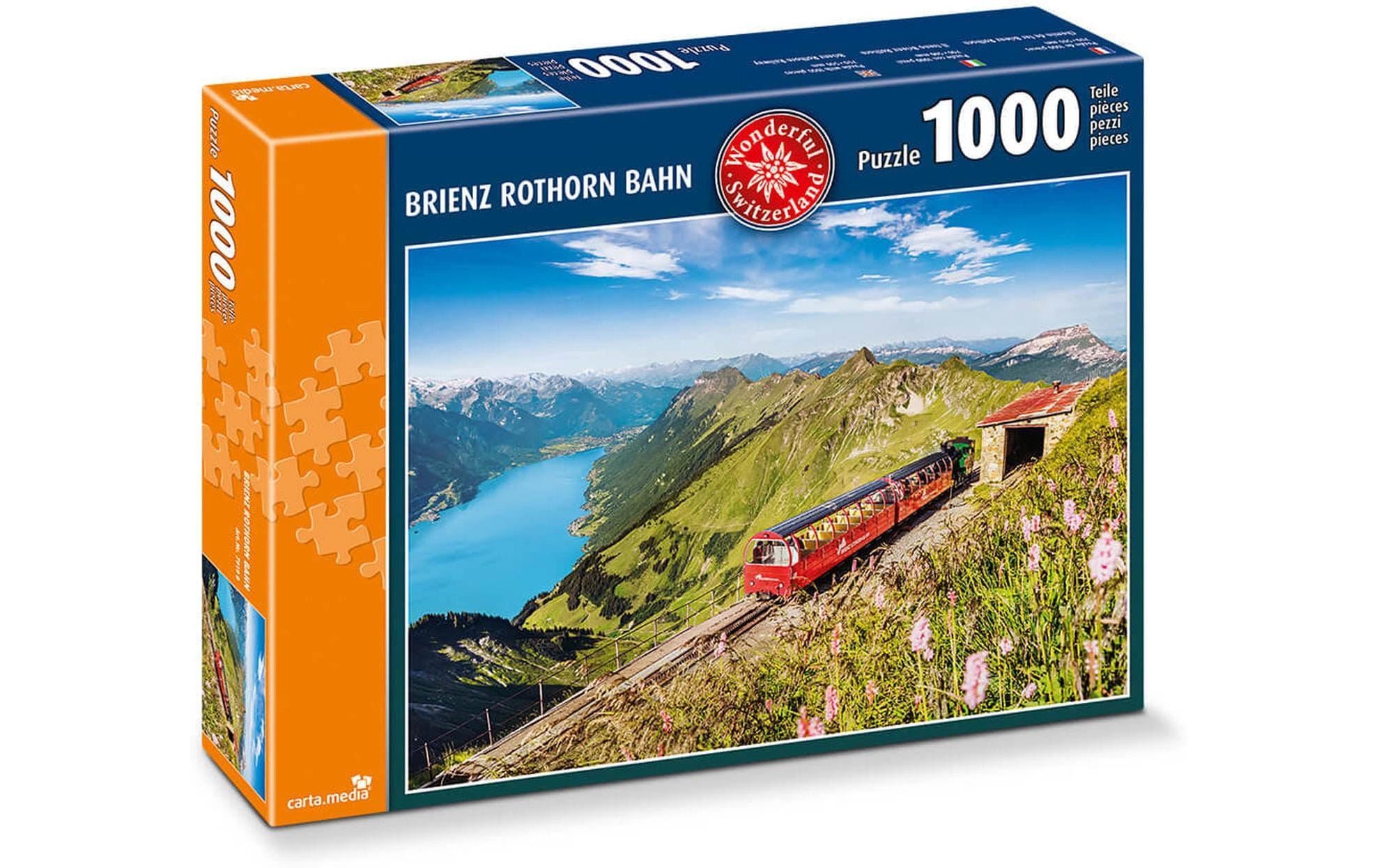 Puzzle Brienz Rothorn Bahn Puzzle mit 1000 Teilen
