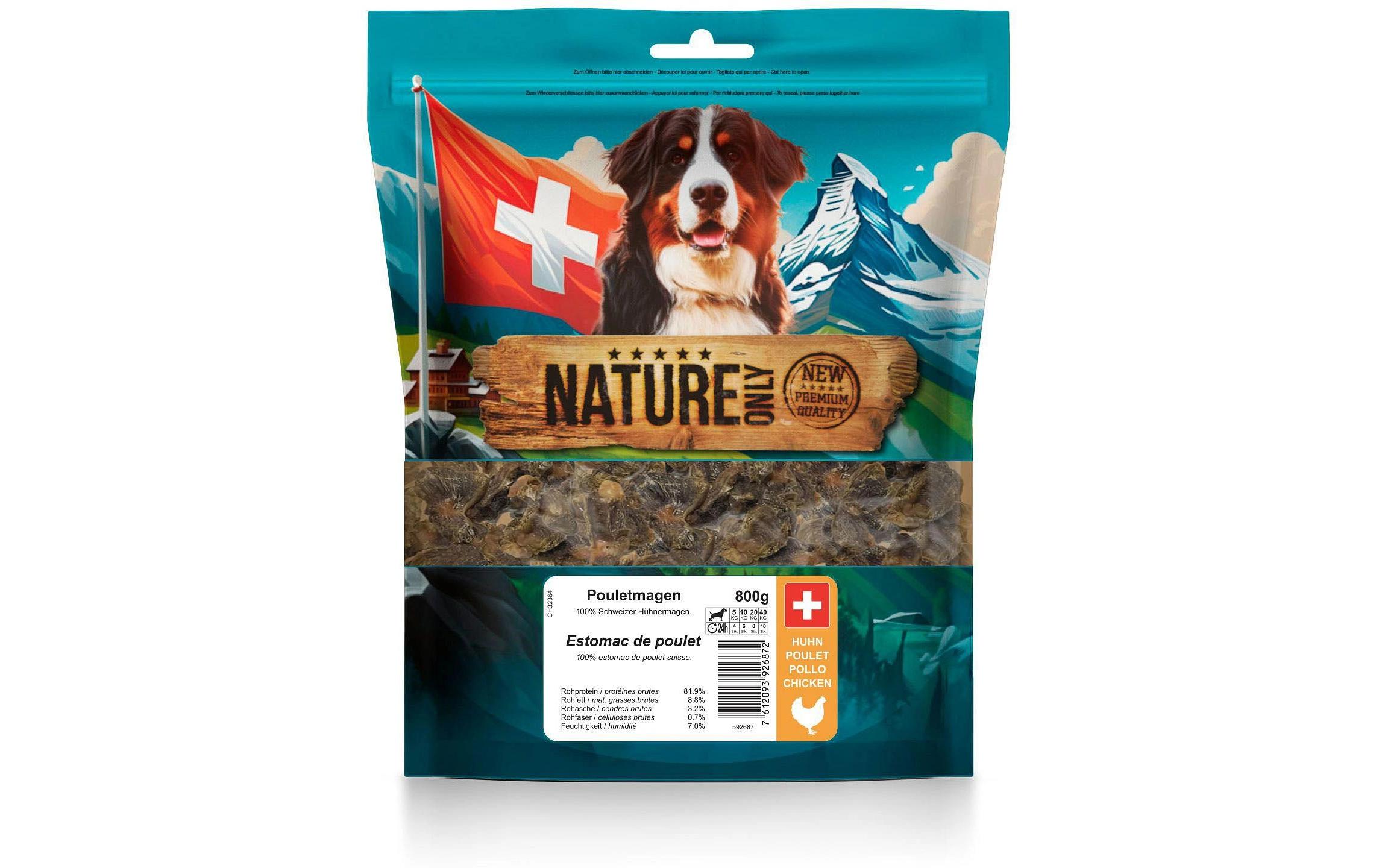 NatureOnly Pouletmagen 800g
