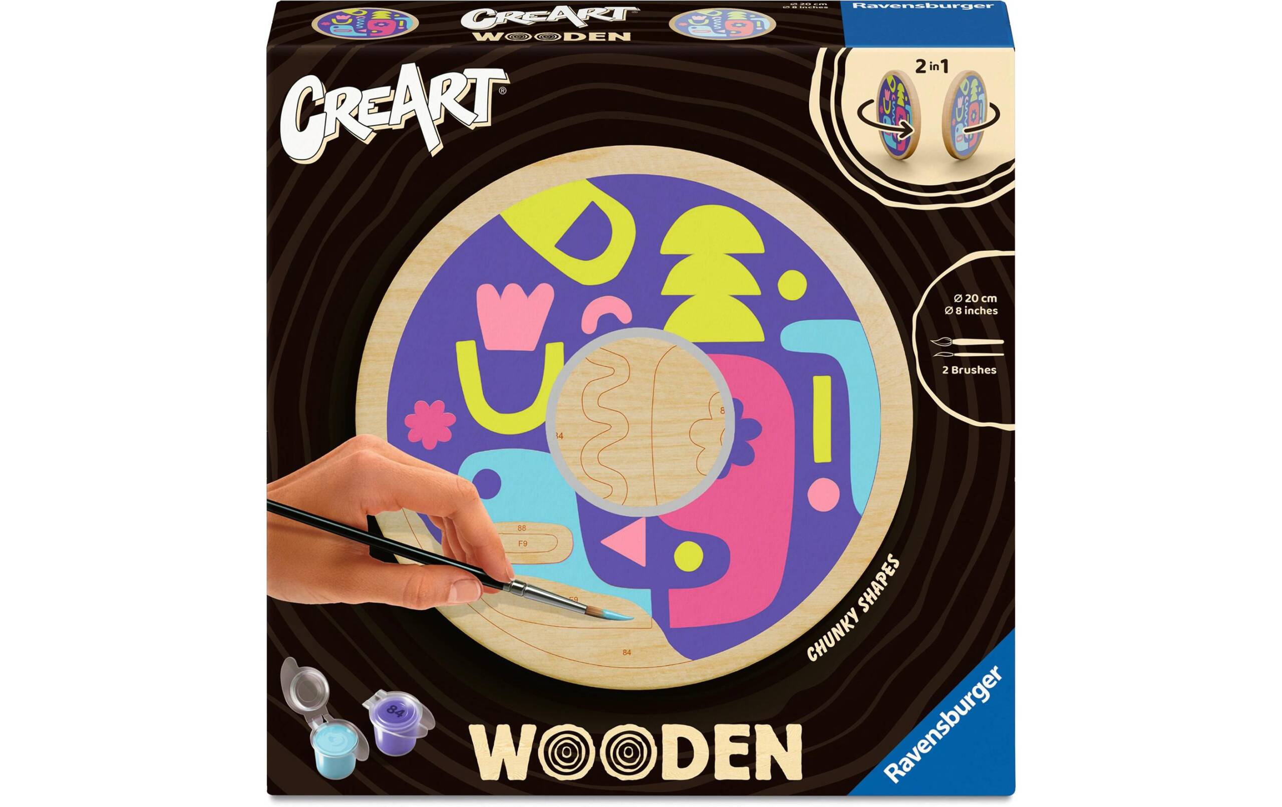 Wooden: Chunky Shapes      D/F/I/EN/E/PT Ab 12 Jahre