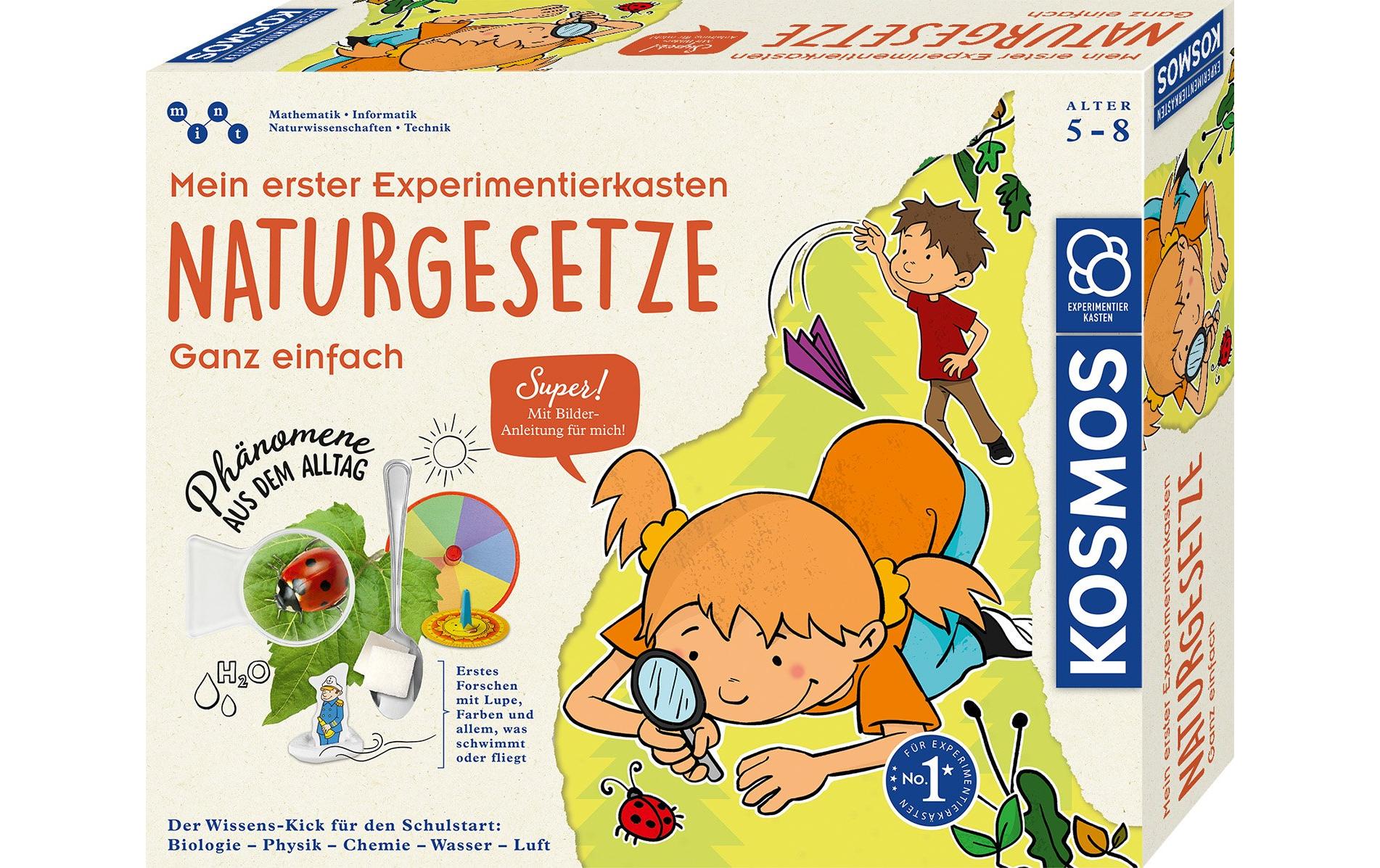 Experimentierkasten Naturgesetze Alter: 5-8 Jahre, Deutsch