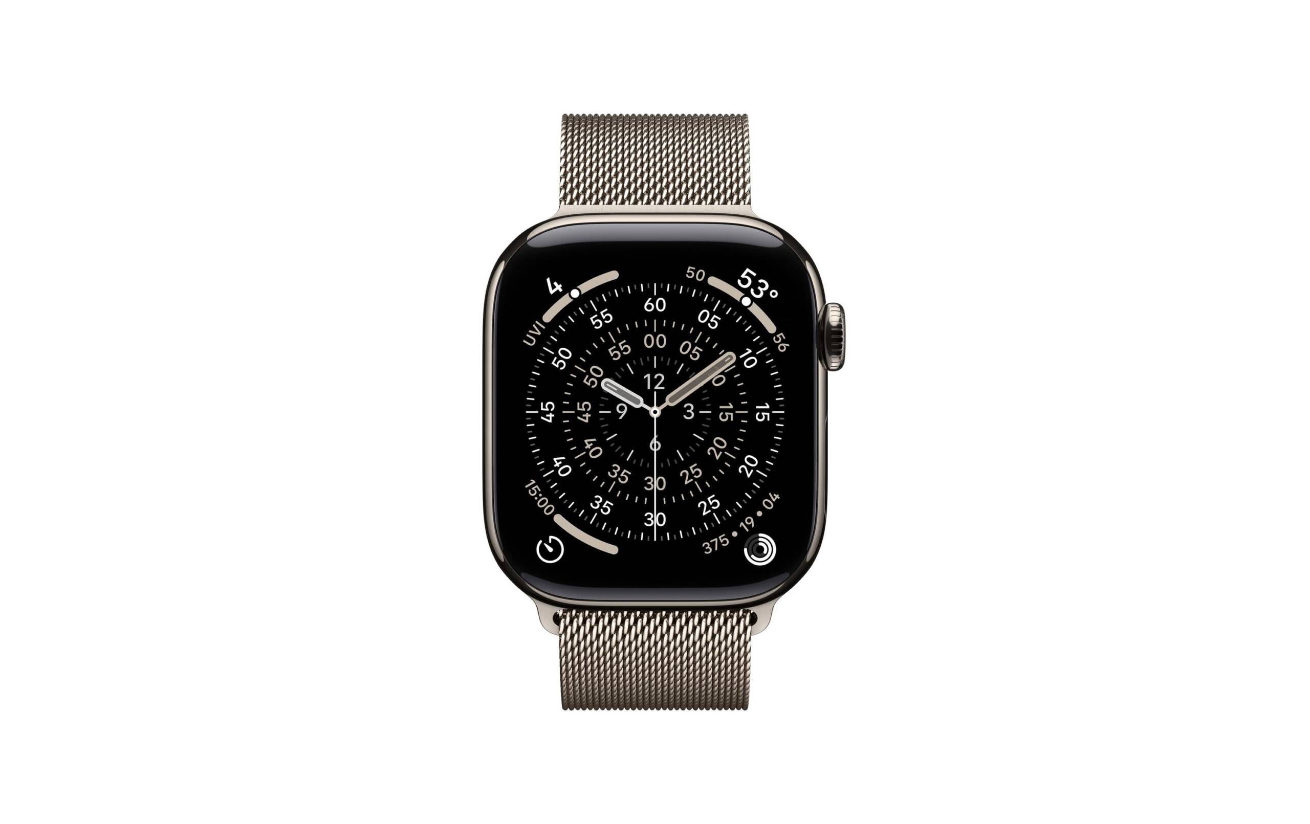 Apple, Watch Series 11 42 mm LTE Nat Titani mit Natural Milanese Loop – Bild 3