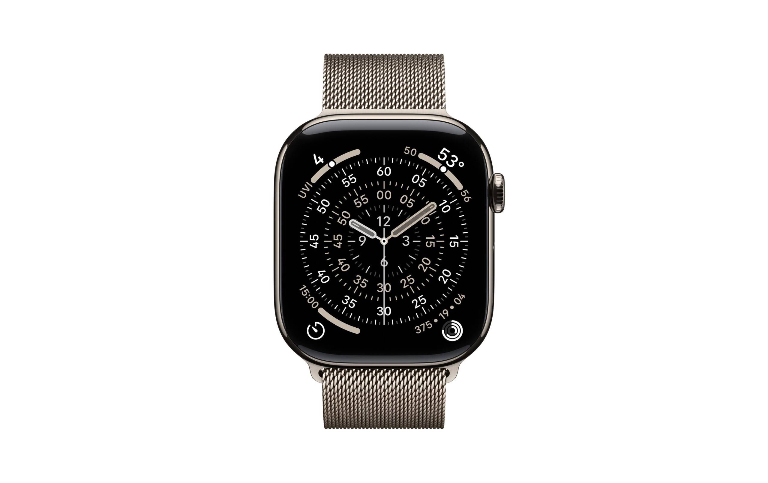 Apple, Watch Series 11 46 mm LTE Nat Titani mit Natural Milanese Loop - M/L – Bild 3