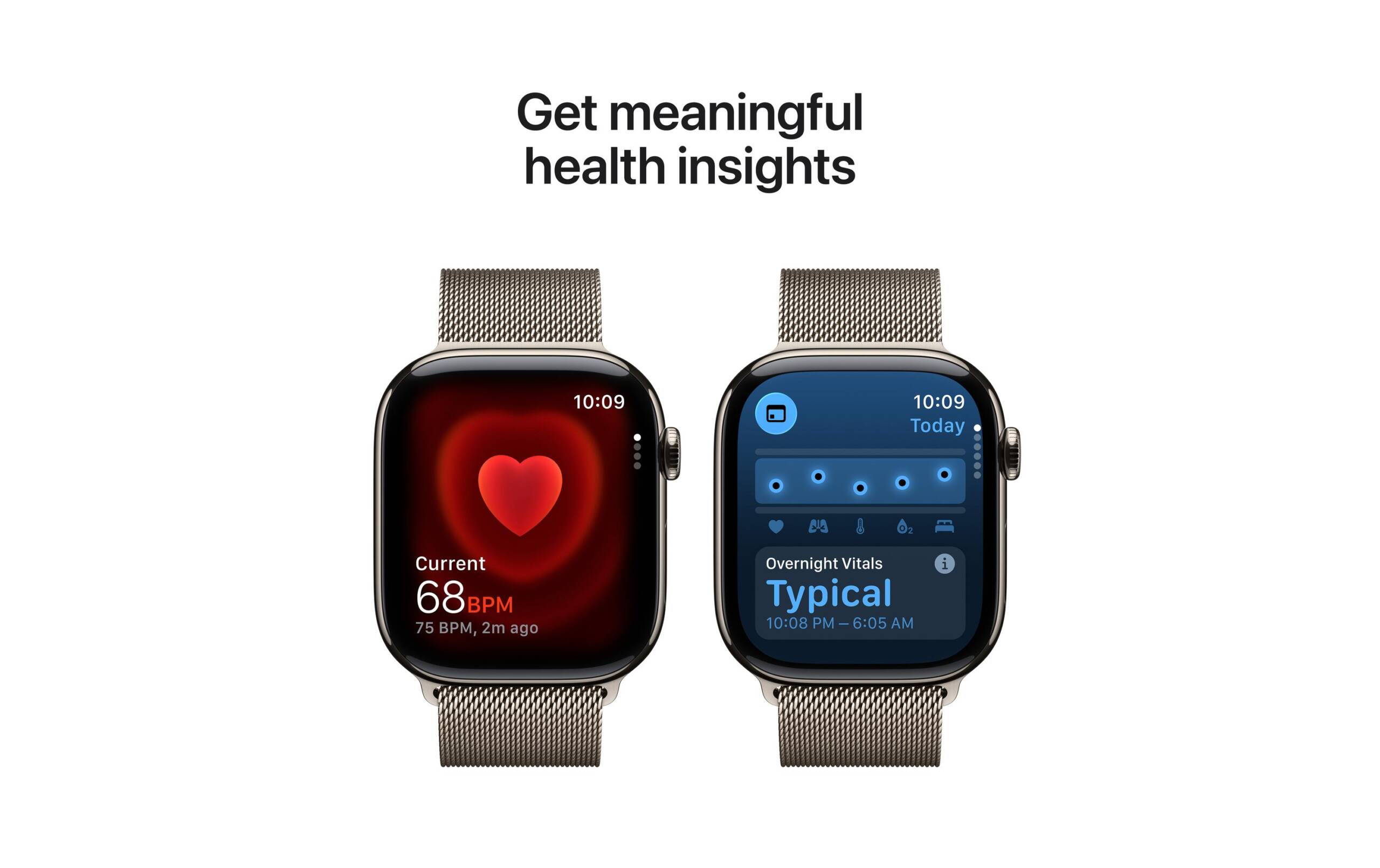 Apple, Watch Series 11 46 mm LTE Nat Titani mit Natural Milanese Loop - M/L – Bild 6