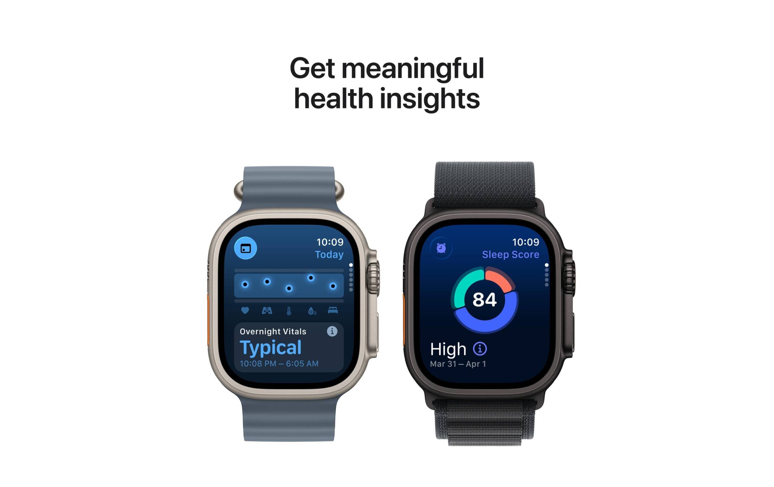 Apple Watch Ultra 3 2025 Natural Titanium mit Anchor Blue Ocean Band – Bild 8