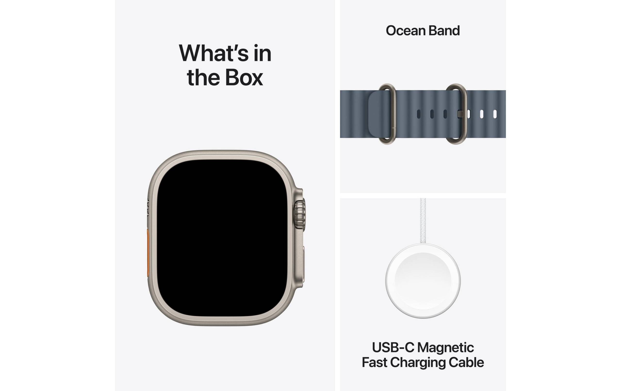 Apple Watch Ultra 3 2025 Natural Titanium mit Anchor Blue Ocean Band – Bild 9
