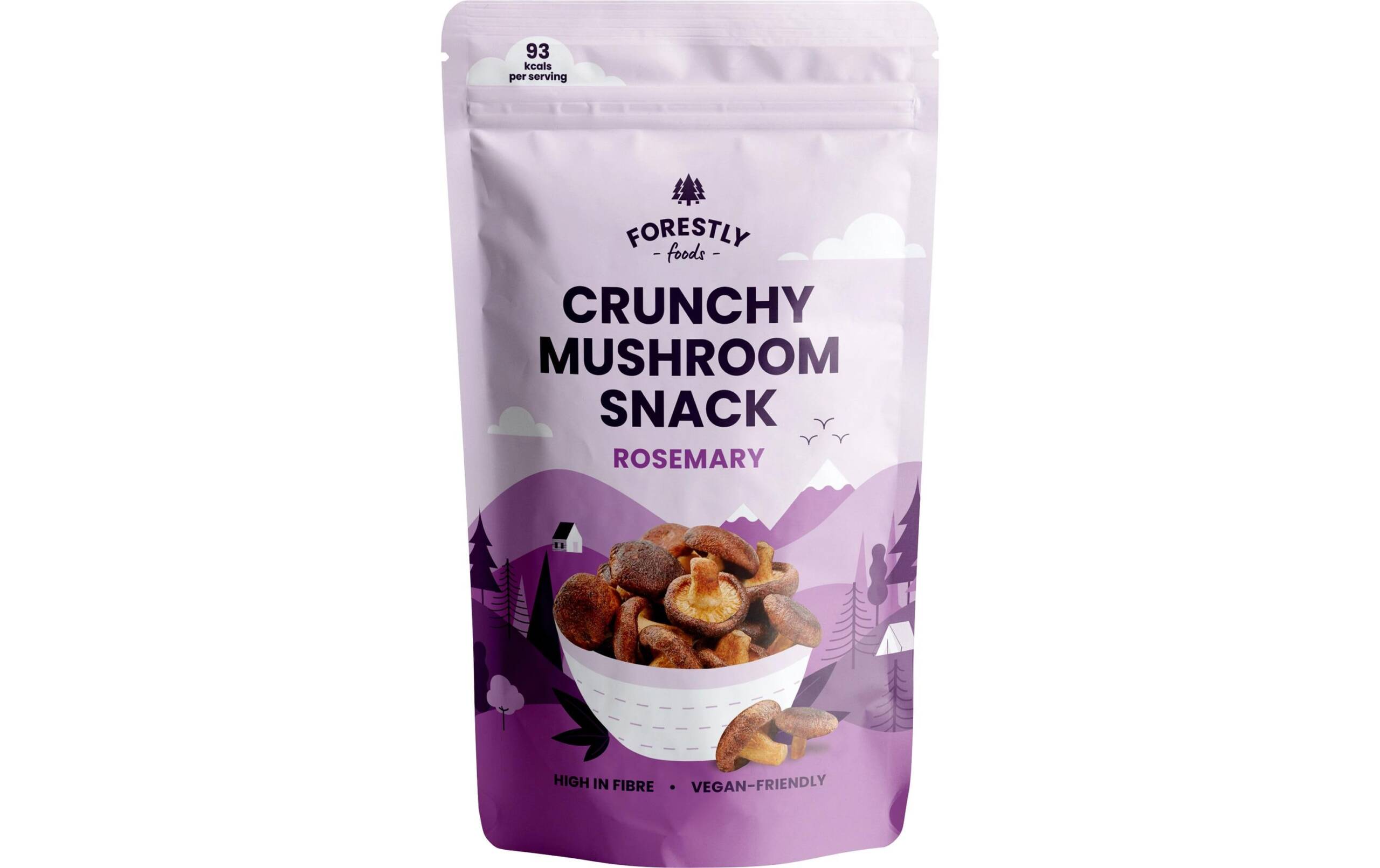 Crunchy Mushroom Chips - Rosmarin 50 g