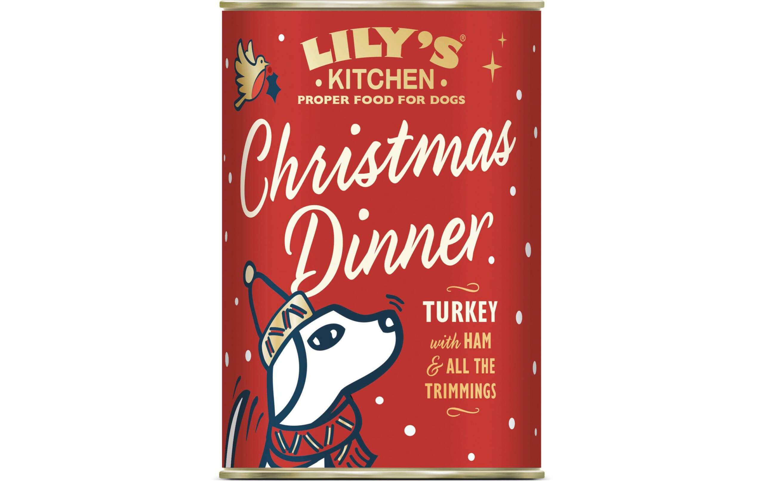 Lilys Kitchen Dog Christmas 3 Bird Feast 400g